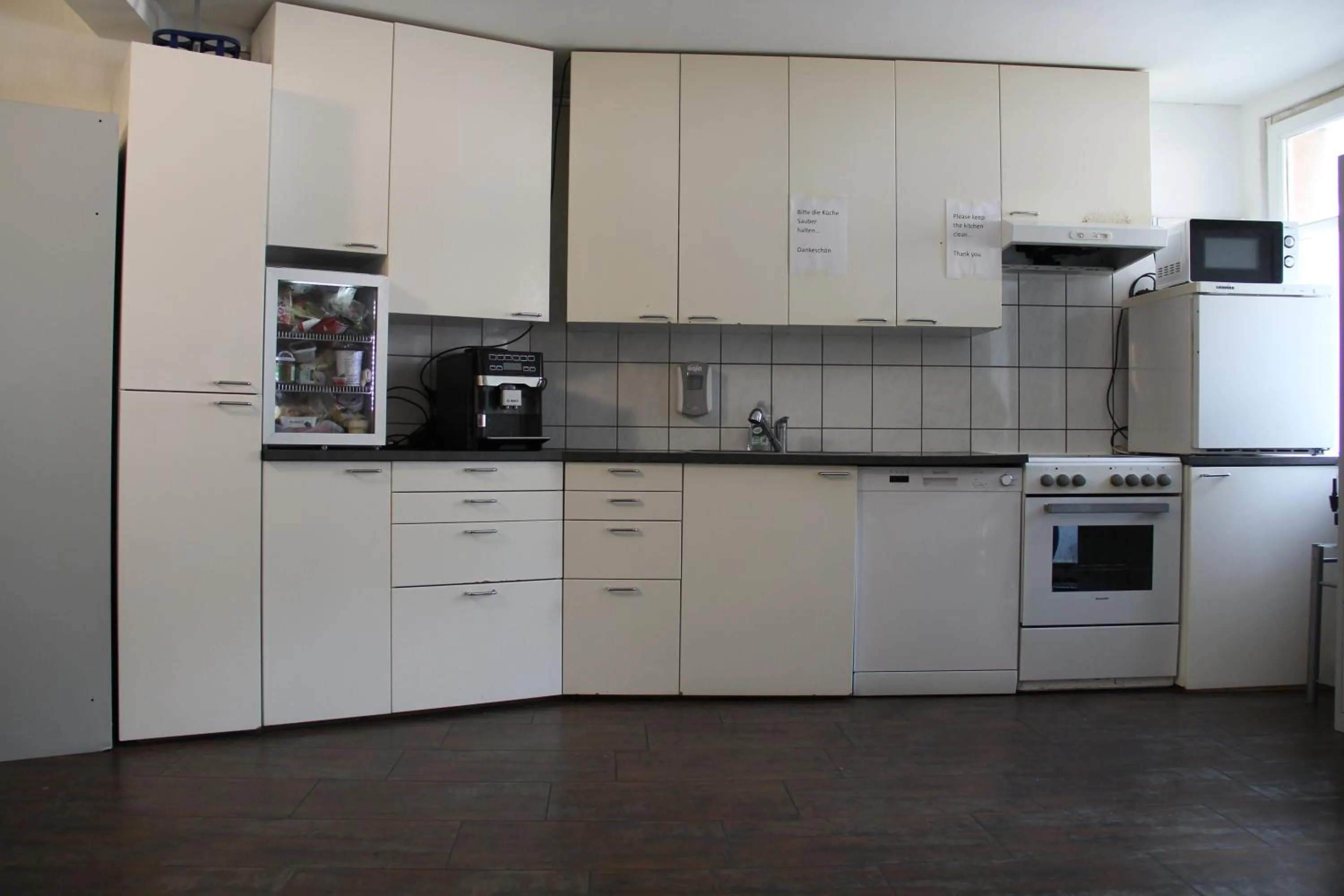 Kitchen or kitchenette in Stay2Night City Center Hostel