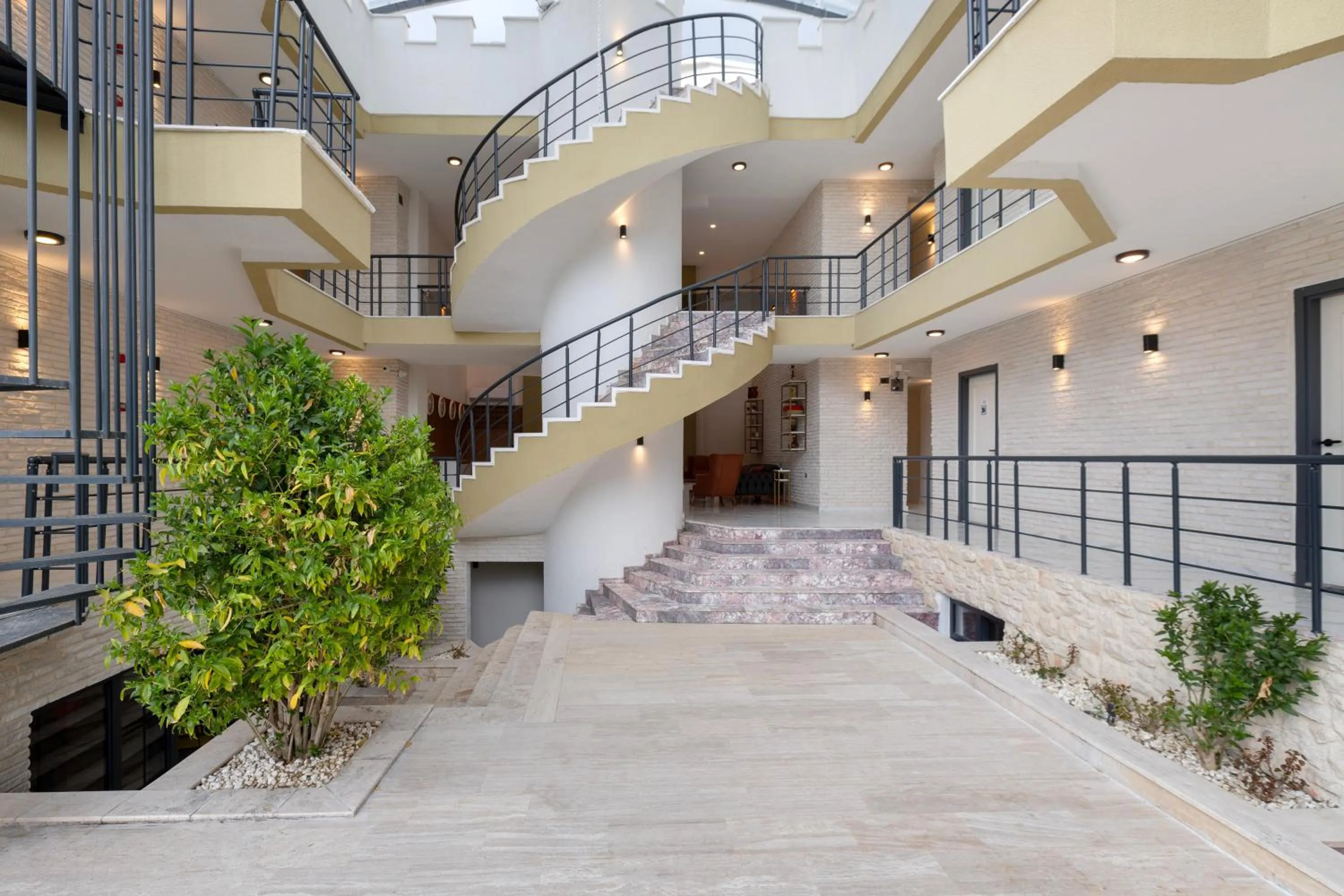 Garden in Royal Dream's Hotel