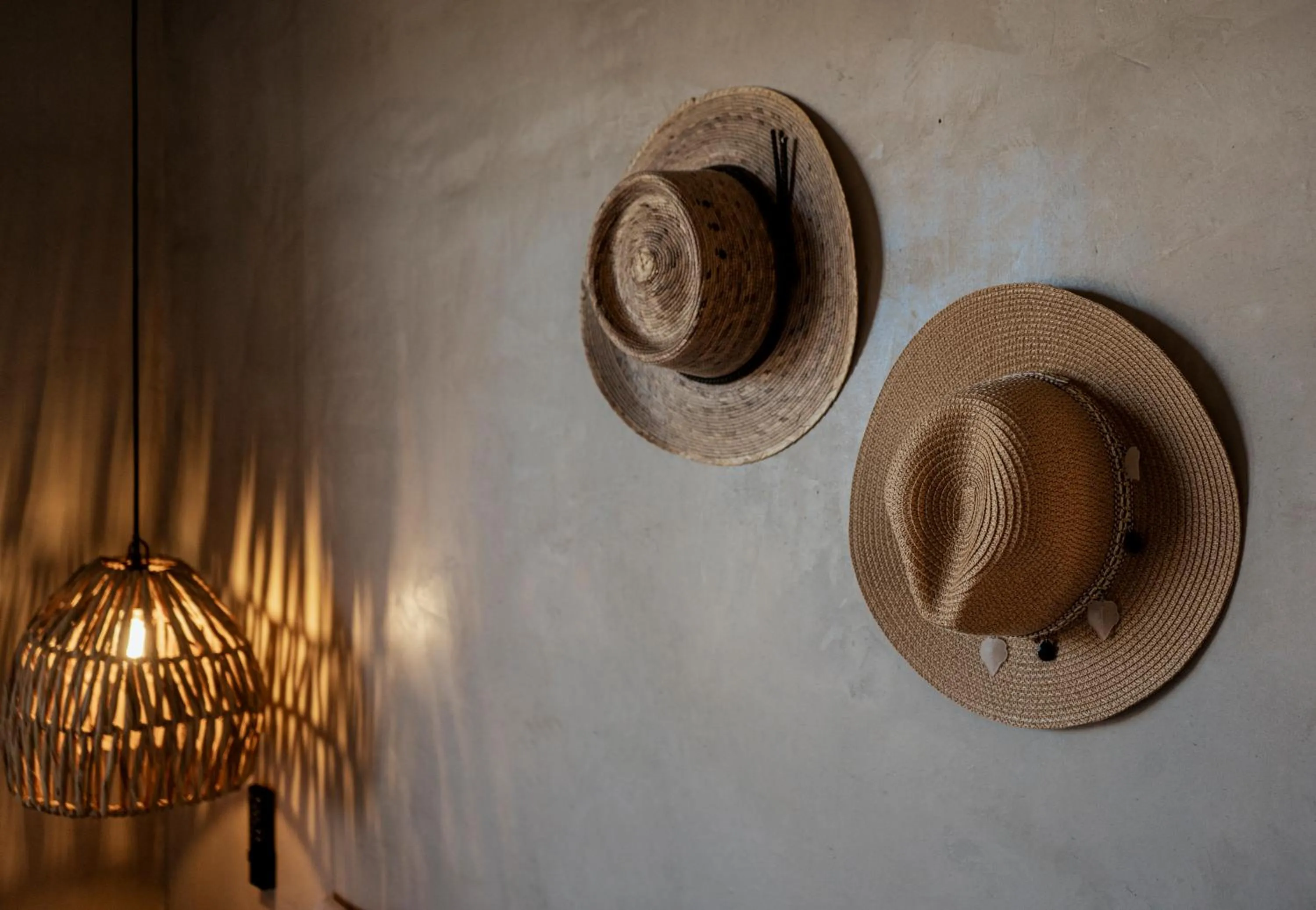 Decorative detail in Baja Temple