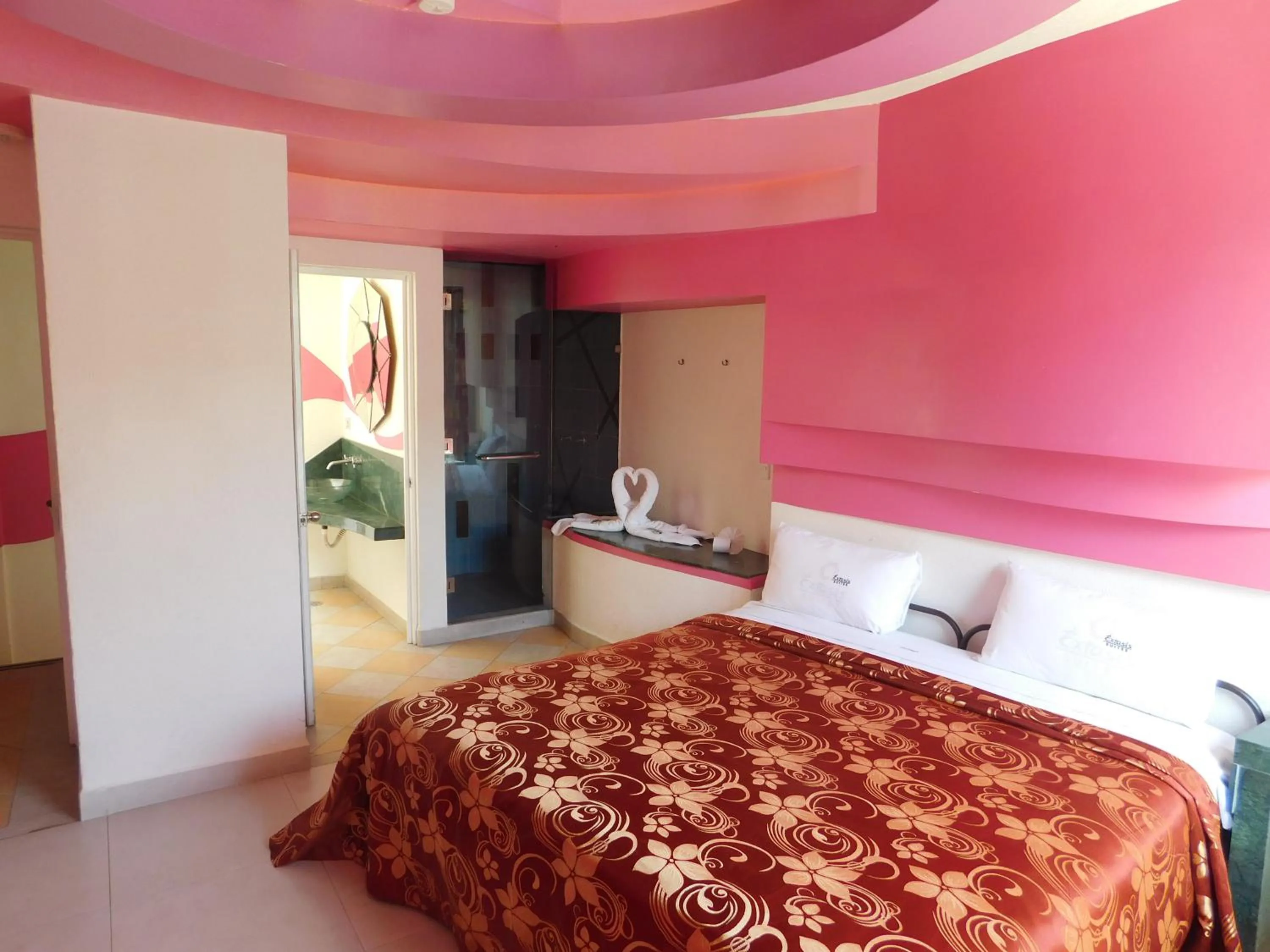 Bedroom in Hotel Extasis