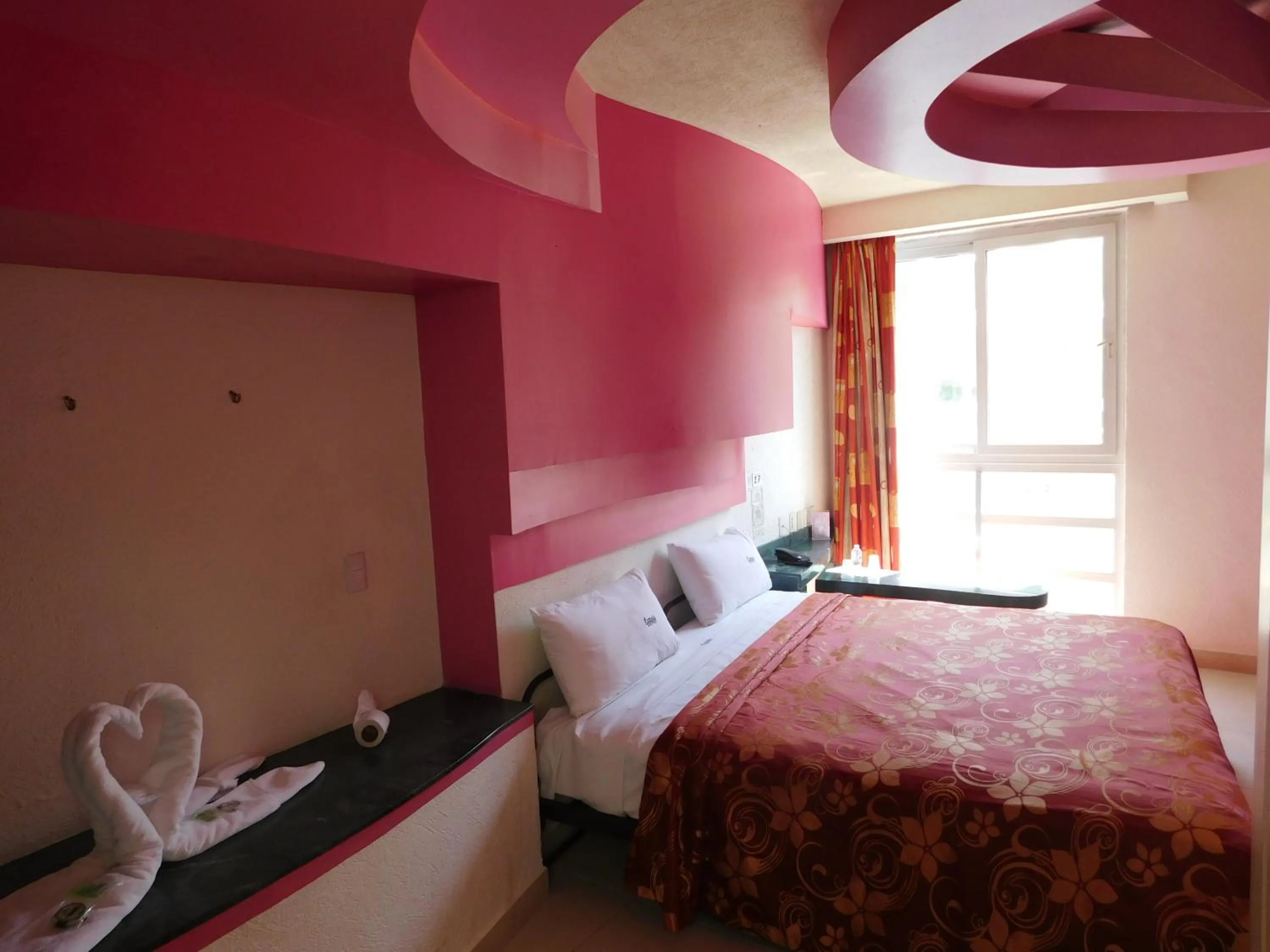 Bedroom in Hotel Extasis