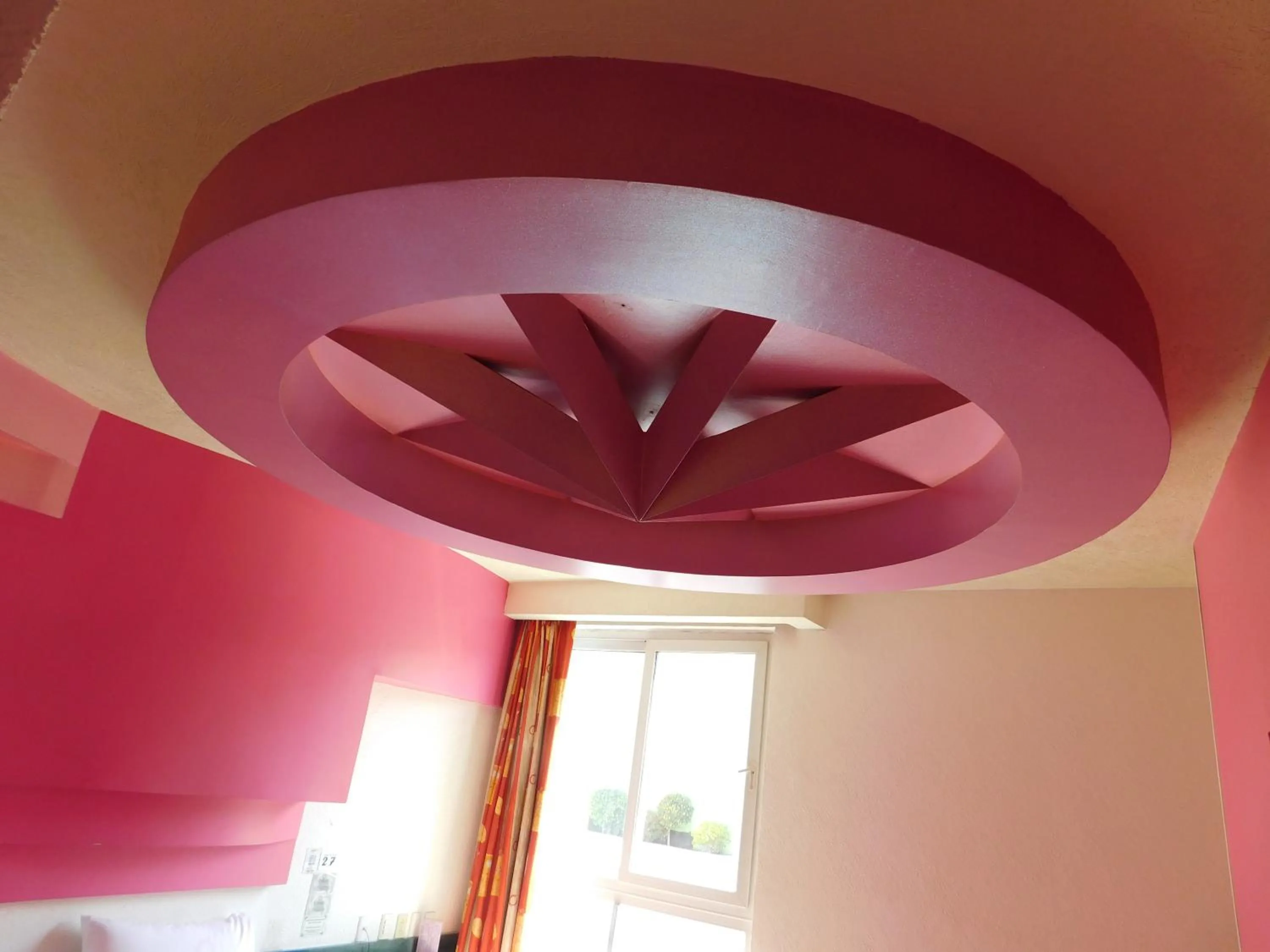 Decorative detail in Hotel Extasis