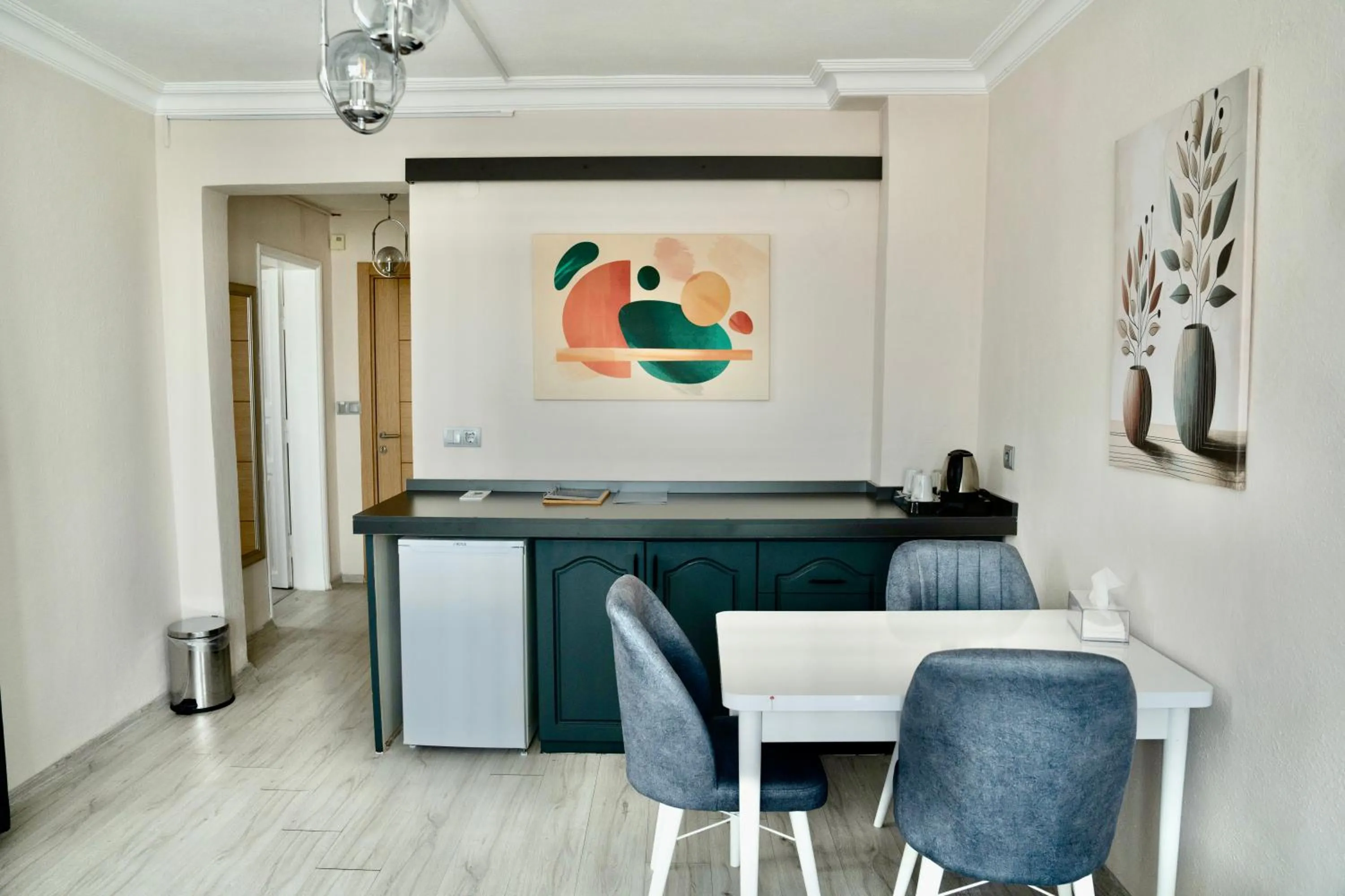 Living room in Carrington Suites