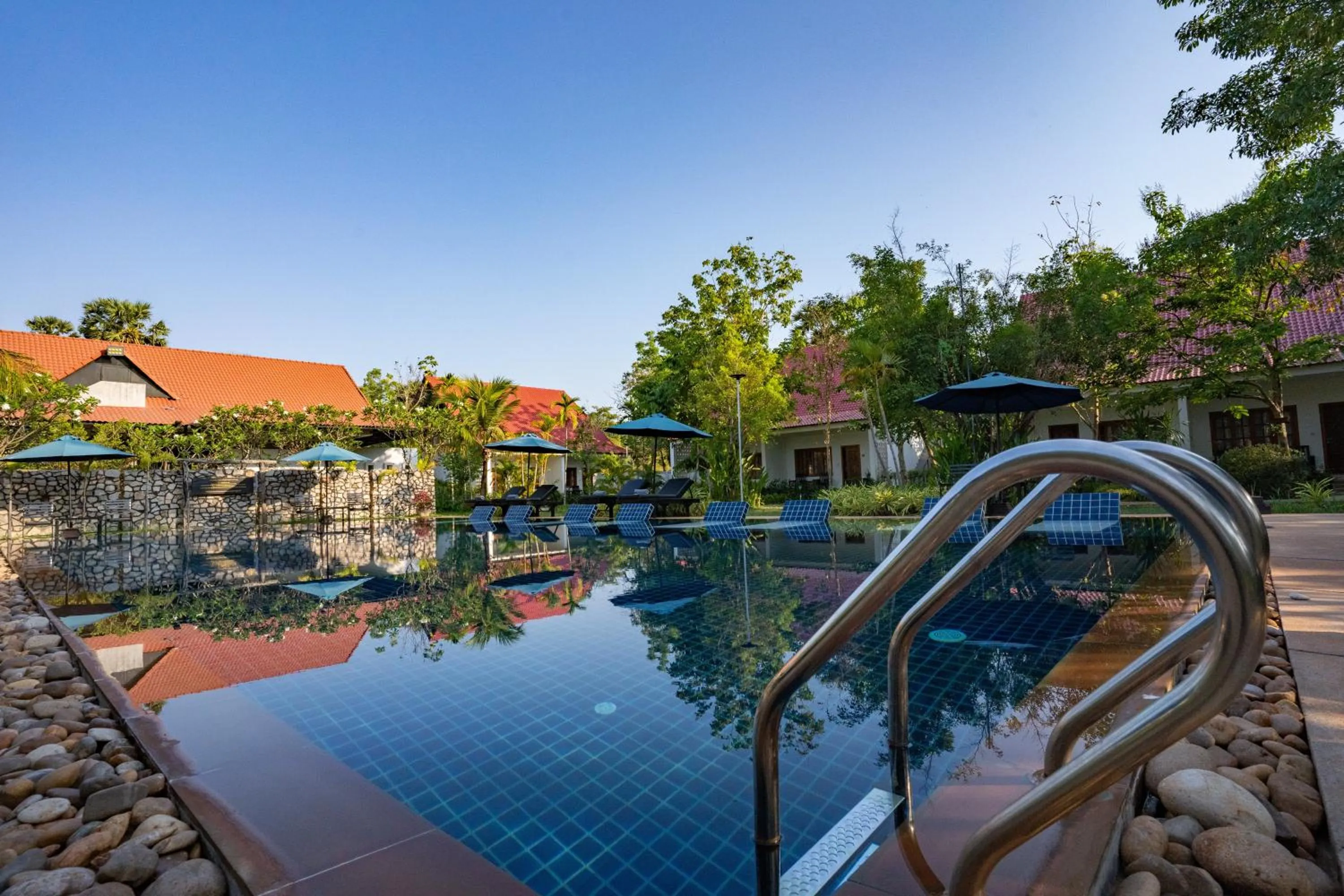 Pool view in Amazing Smile Angkor Resort