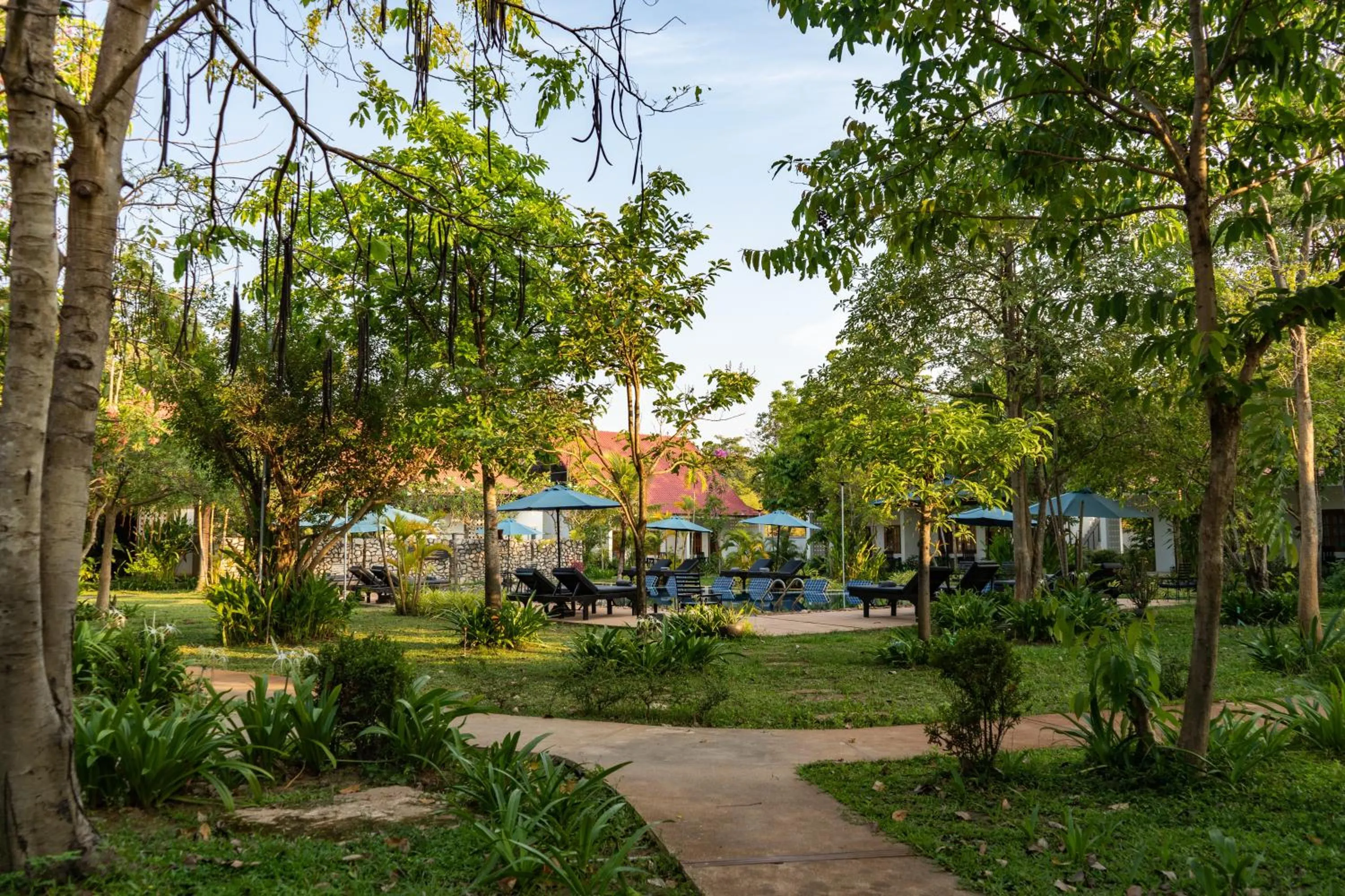 Natural landscape in Amazing Smile Angkor Resort