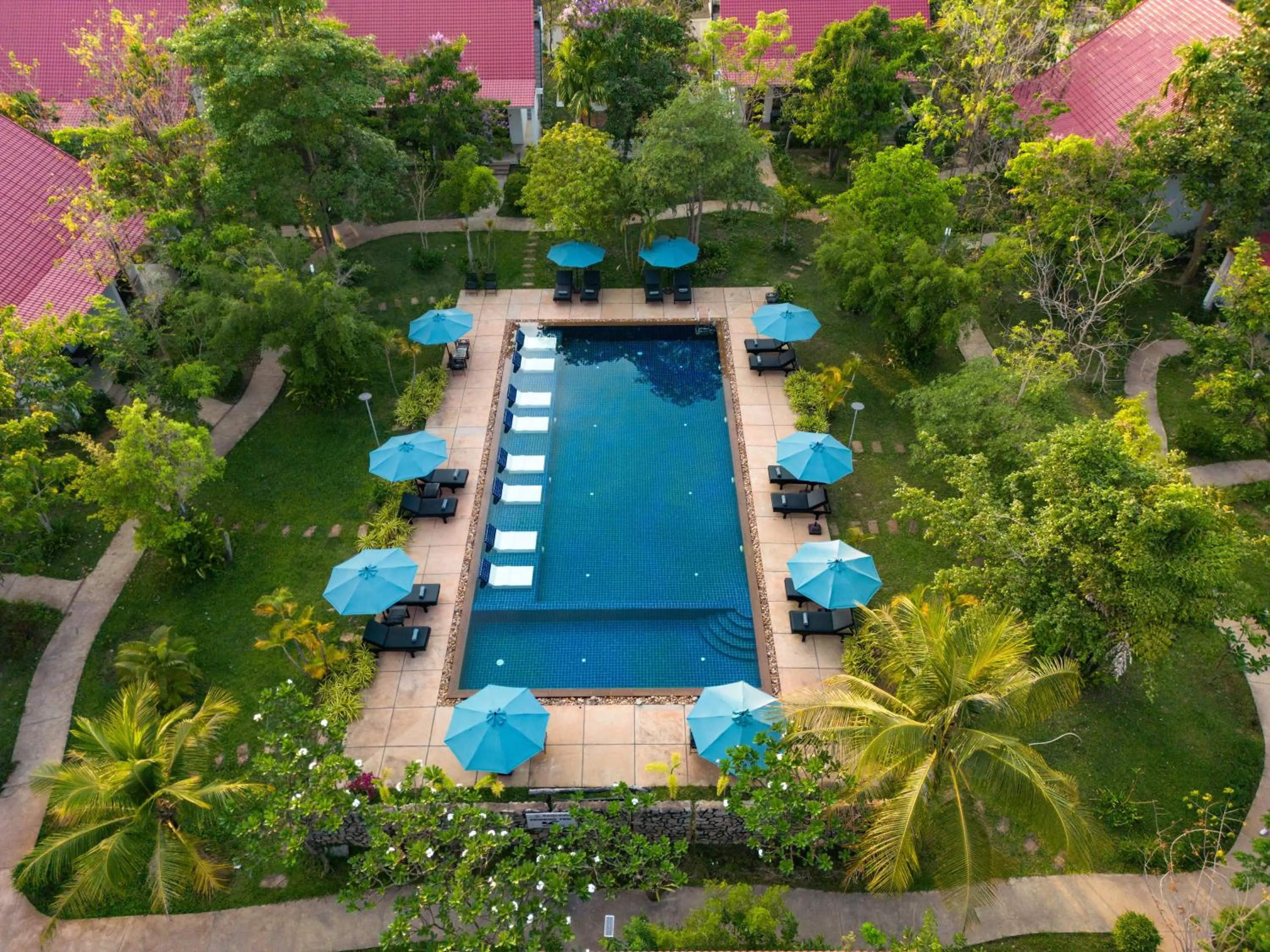 Bird's eye view in Amazing Smile Angkor Resort