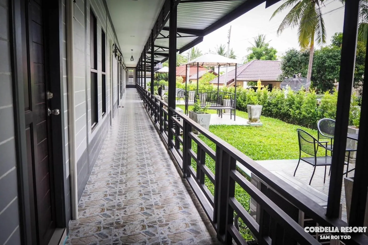 Garden in Cordelia Resort Sam Roi Yot