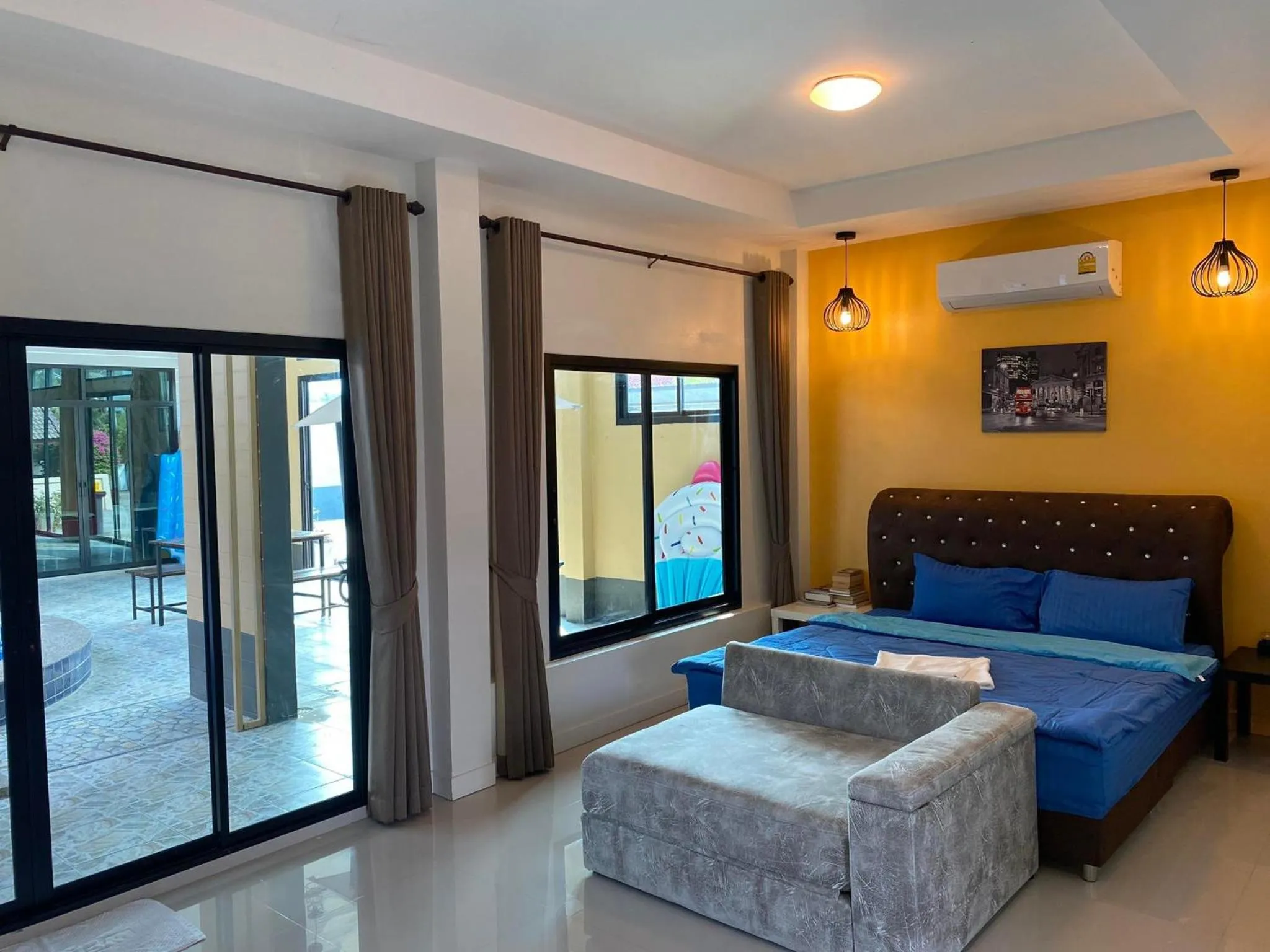 Bedroom, Bed in Cordelia Resort Sam Roi Yot