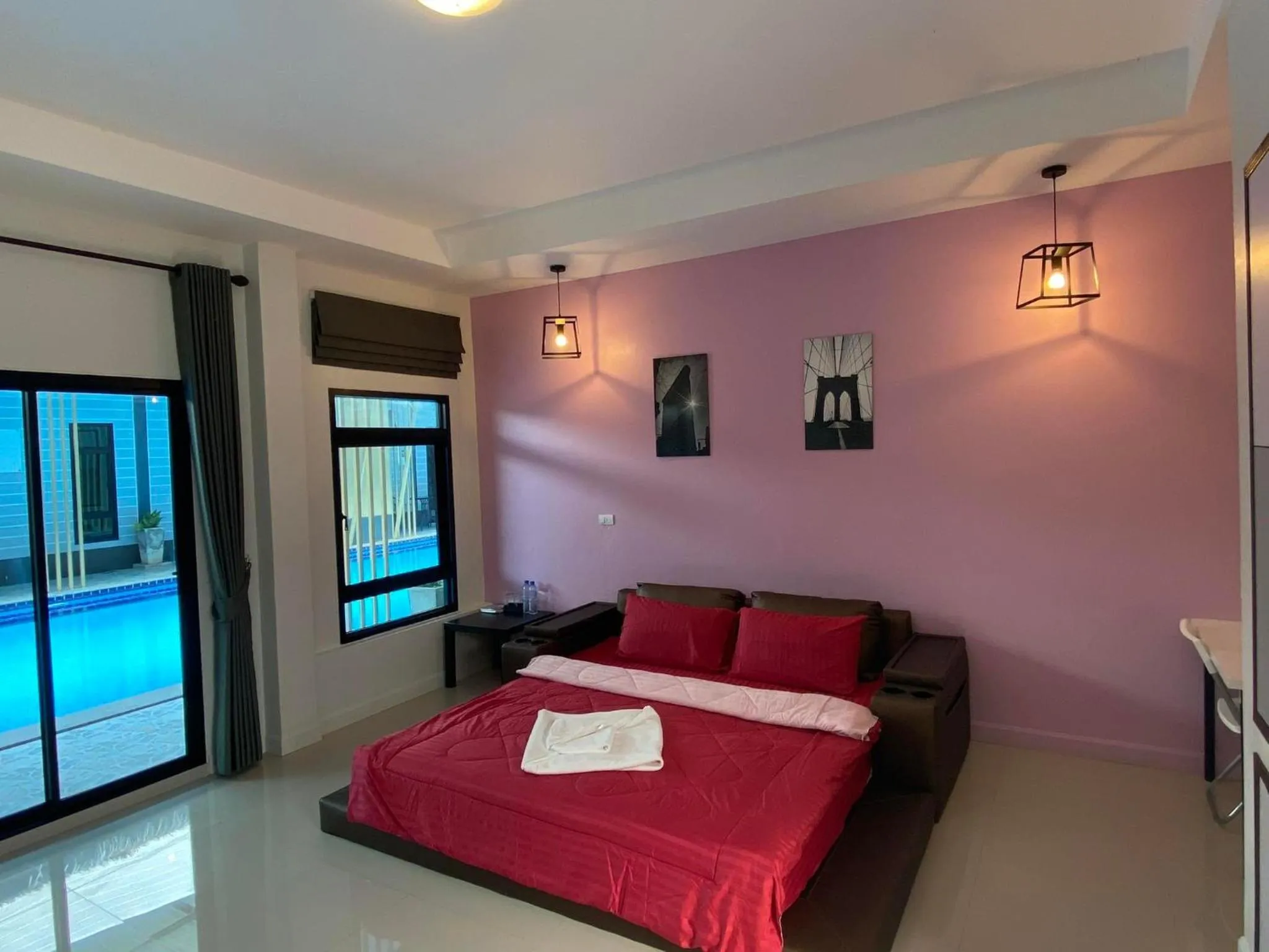 Bed in Cordelia Resort Sam Roi Yot