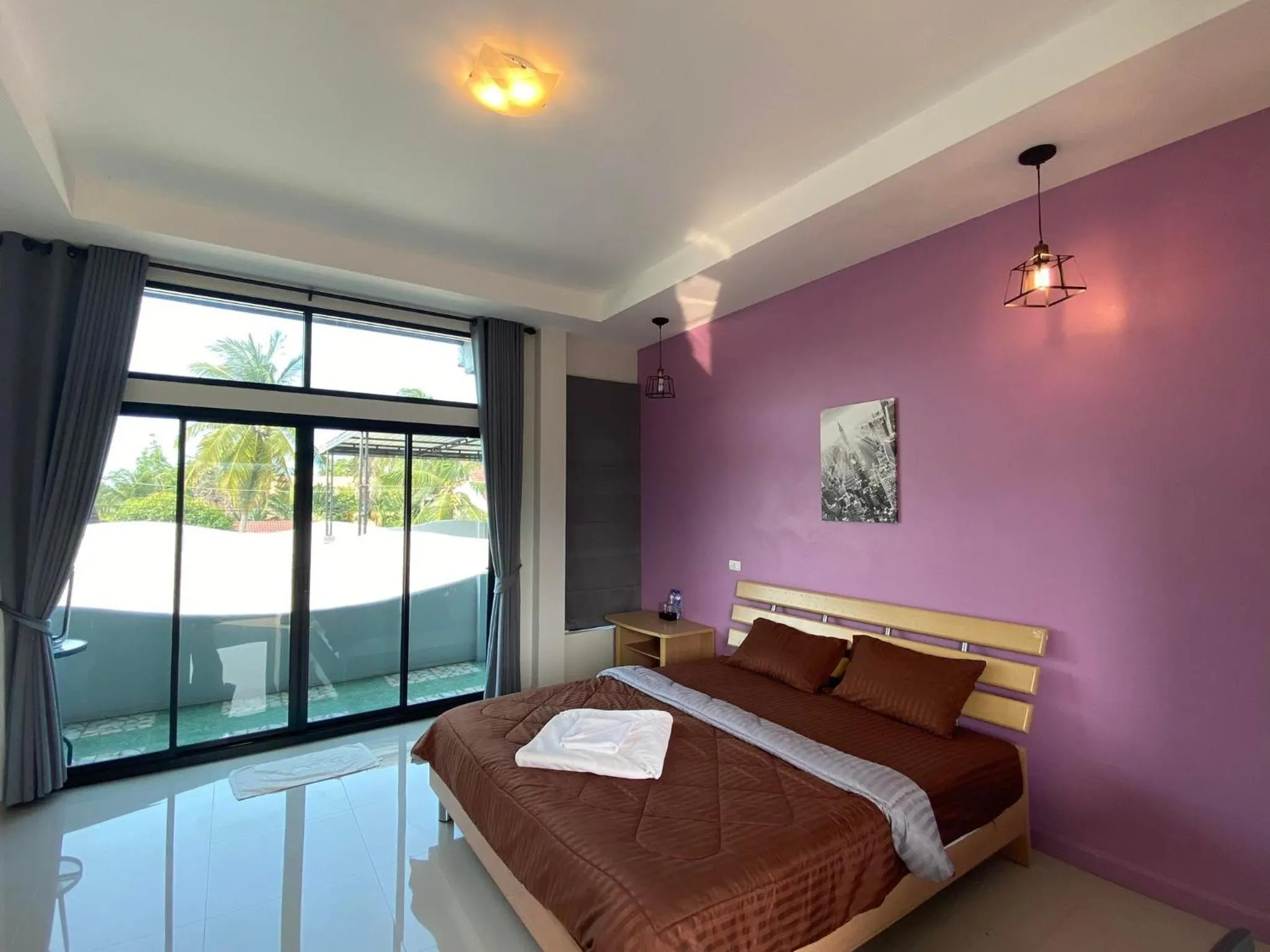 Bed in Cordelia Resort Sam Roi Yot