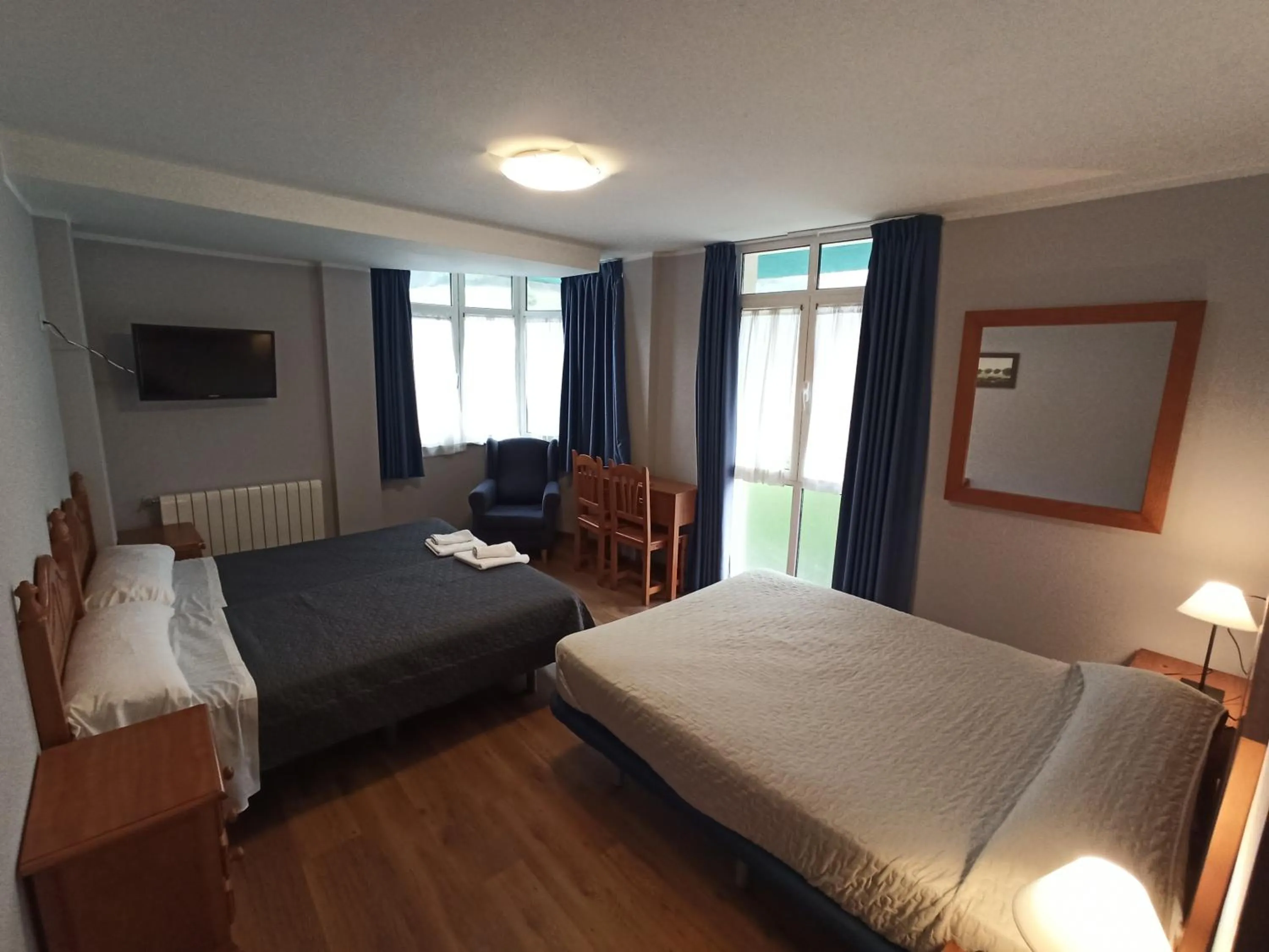 Bed in Hotel Águila Real