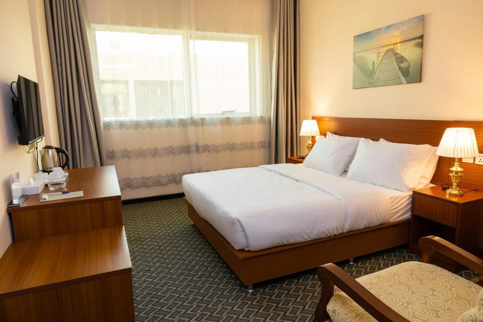 Photo of the whole room, Bed in Three 888 Hotel