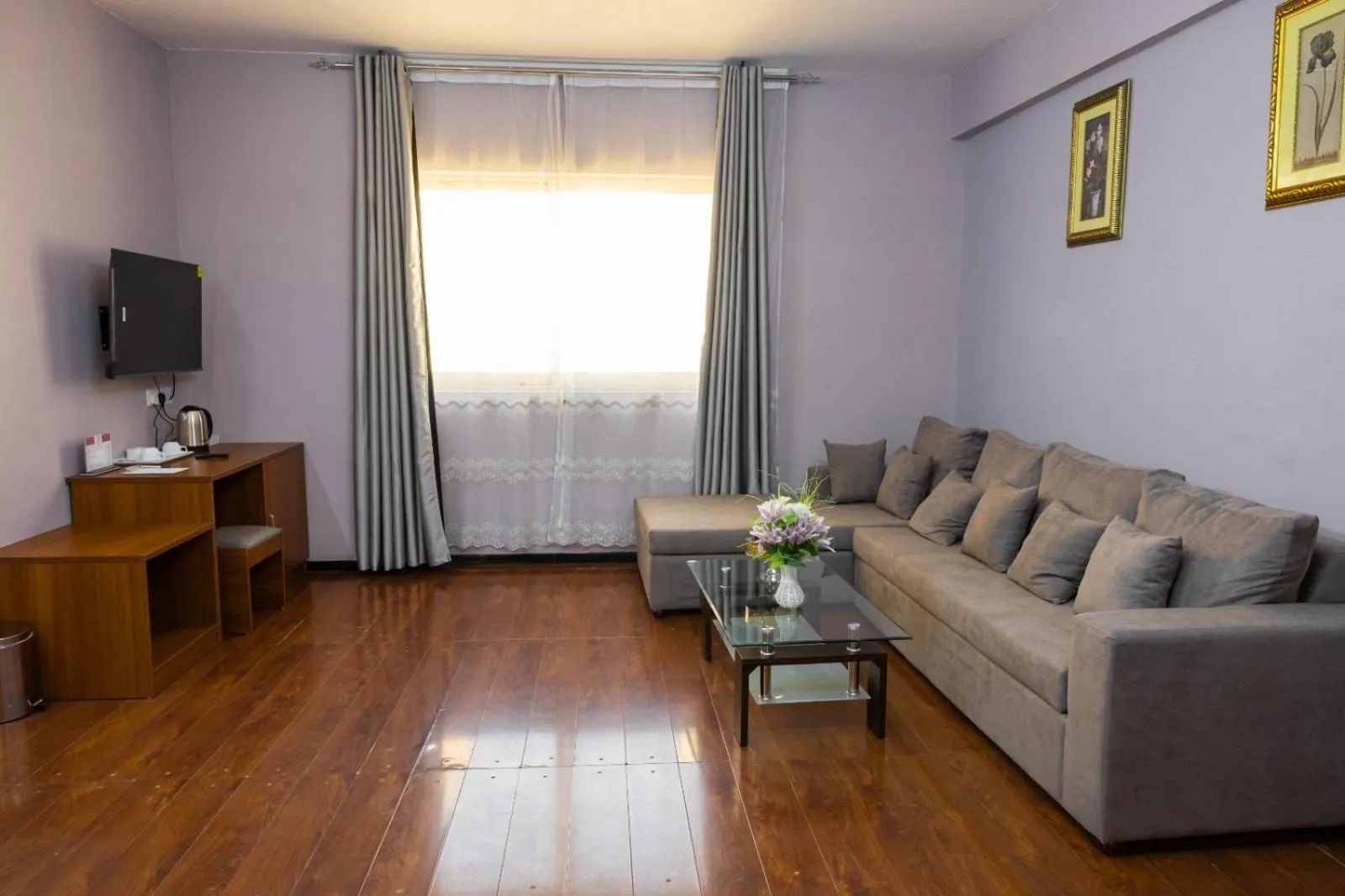 Living room in Three 888 Hotel