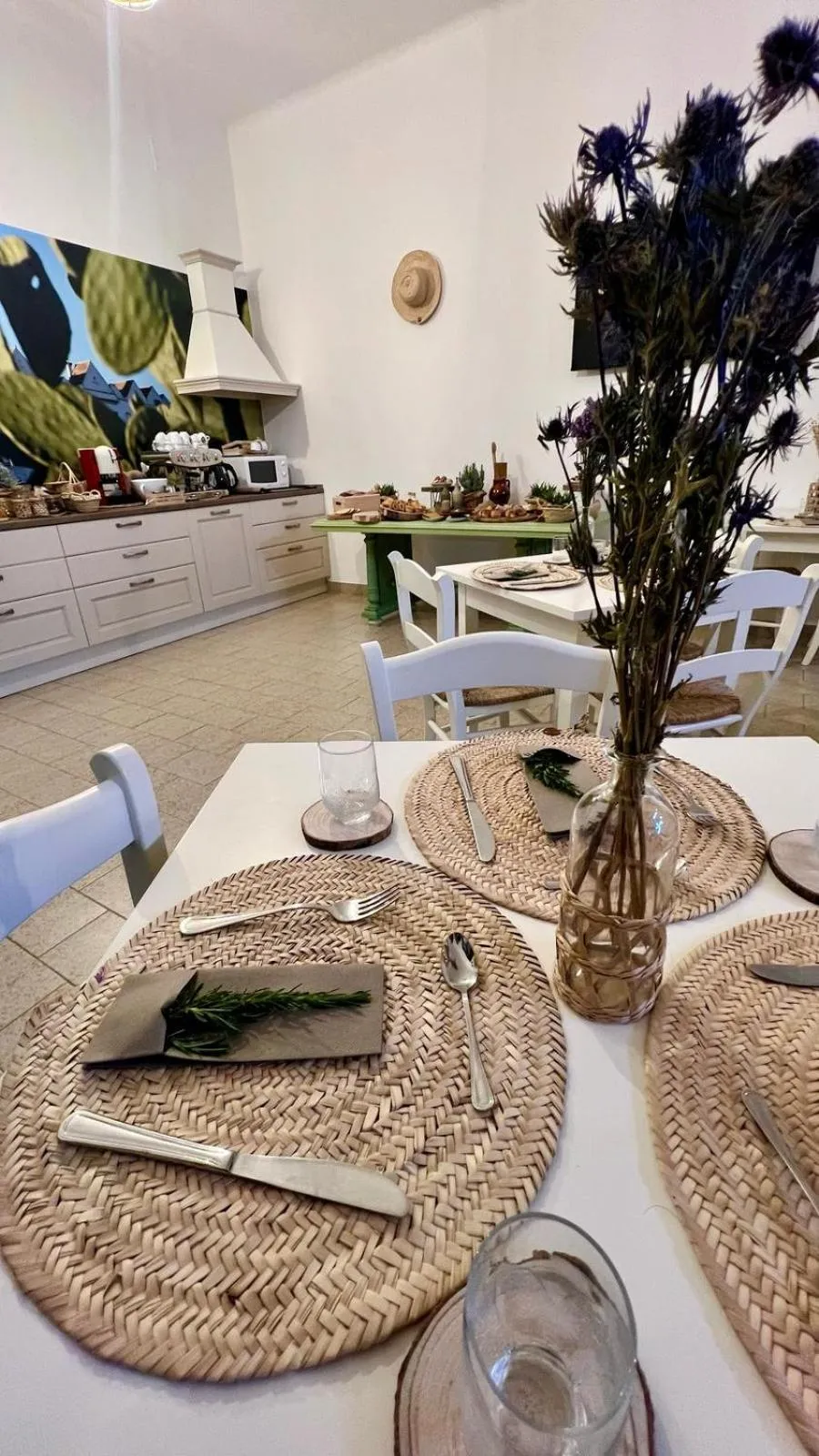 Food and drinks in B&B Villa Maggi