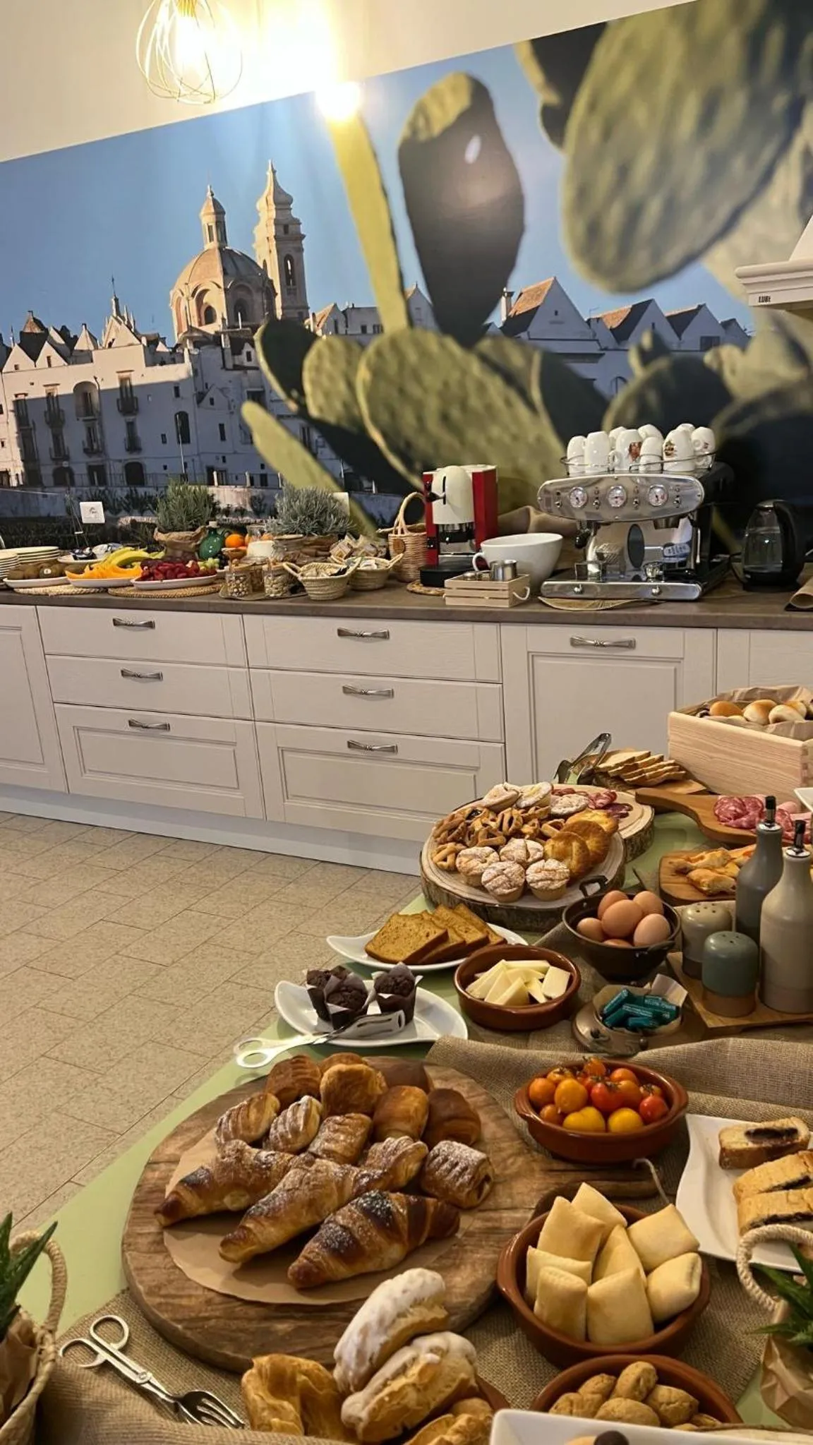 Food and drinks in B&B Villa Maggi