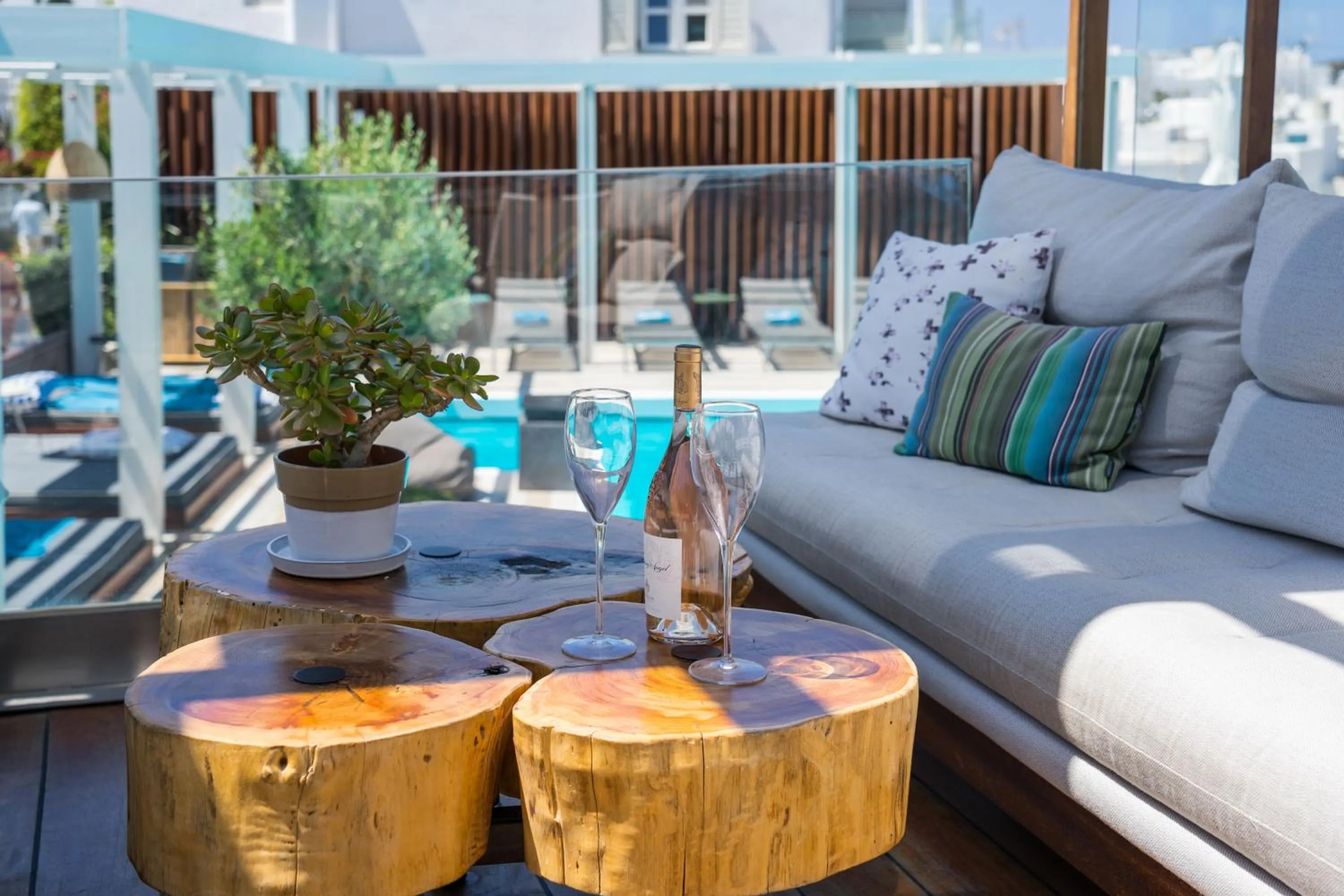 Restaurant/places to eat in Semeli Hotel Mykonos