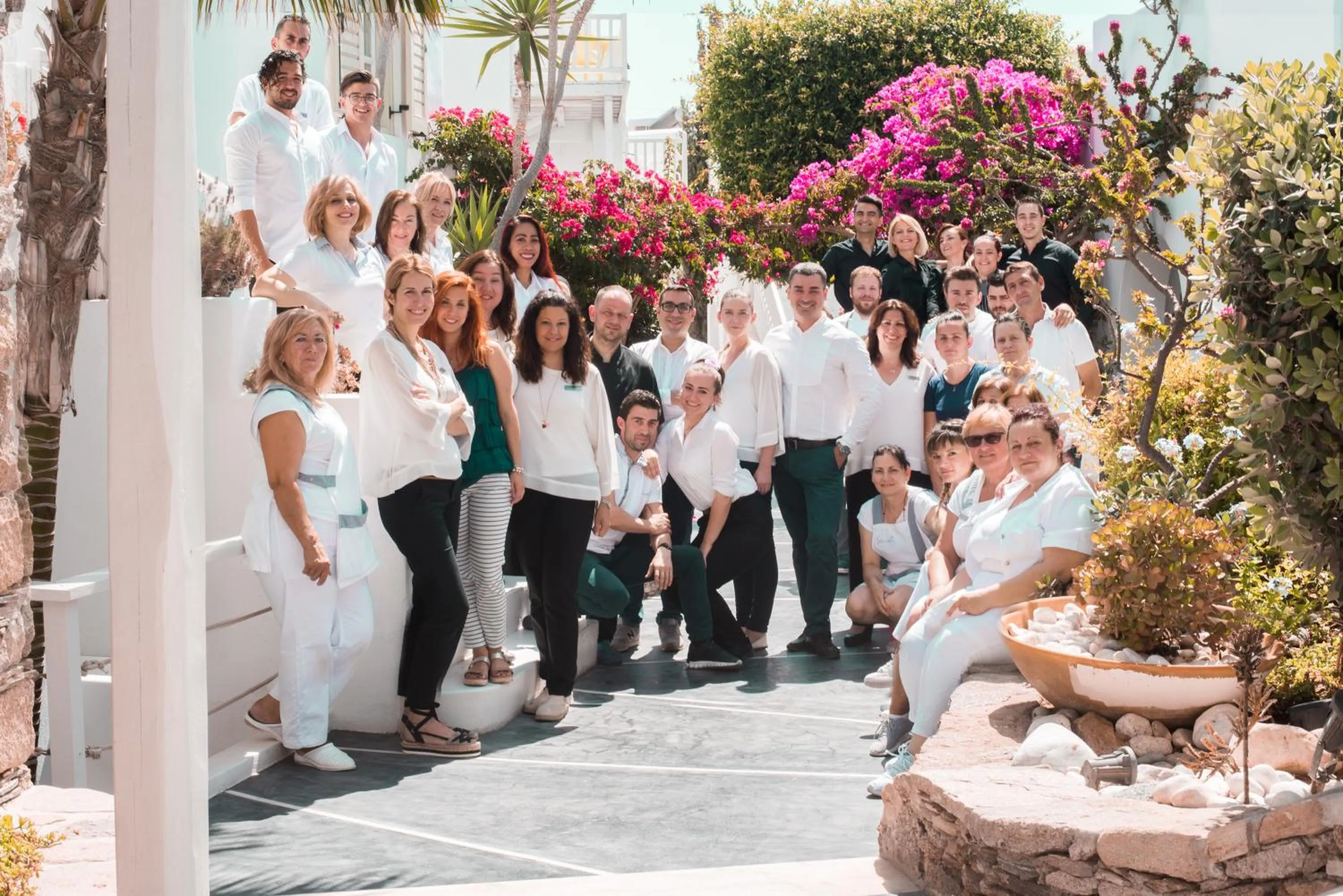 Staff in Semeli Hotel Mykonos