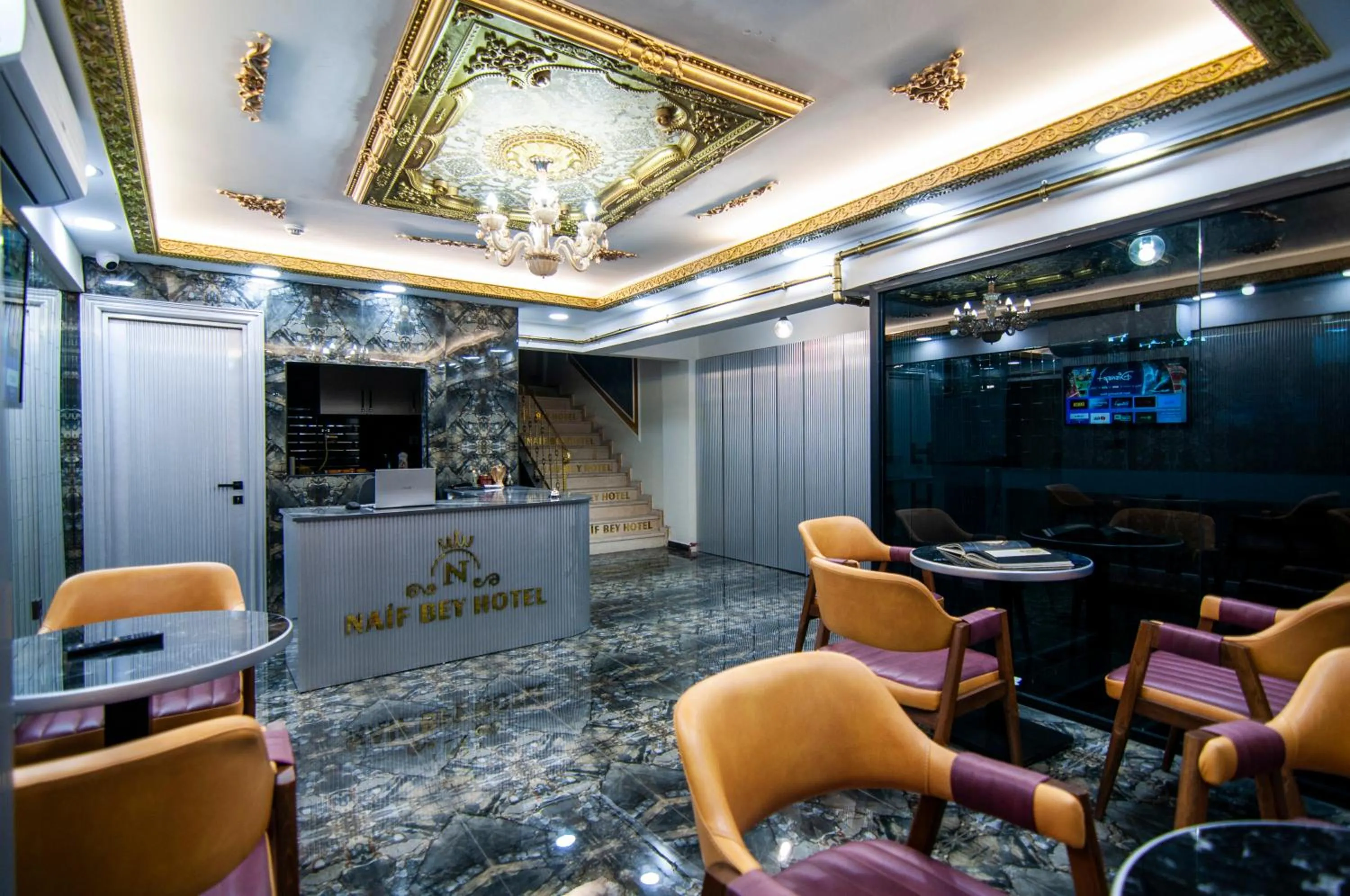 Lobby or reception in Naif Bey Hotel