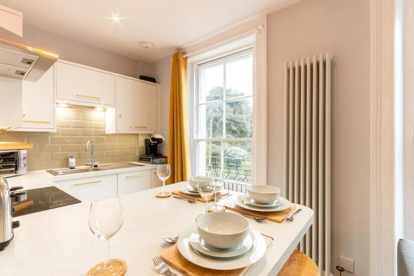 Kitchen or kitchenette in Old Town Trinity Apt No 3 By Adliv