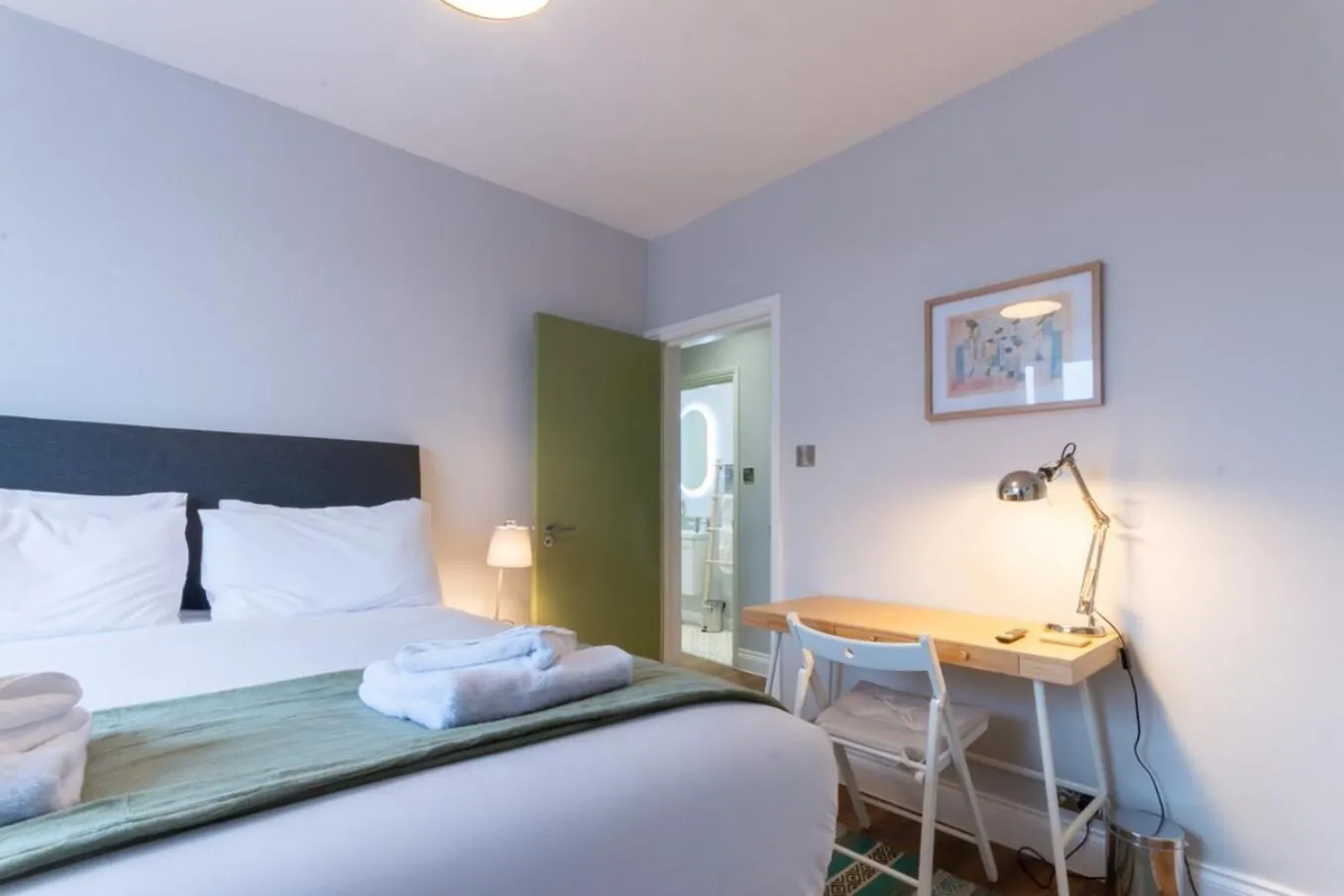 Bedroom, Bed in Old Town Trinity Apt No 3 By Adliv