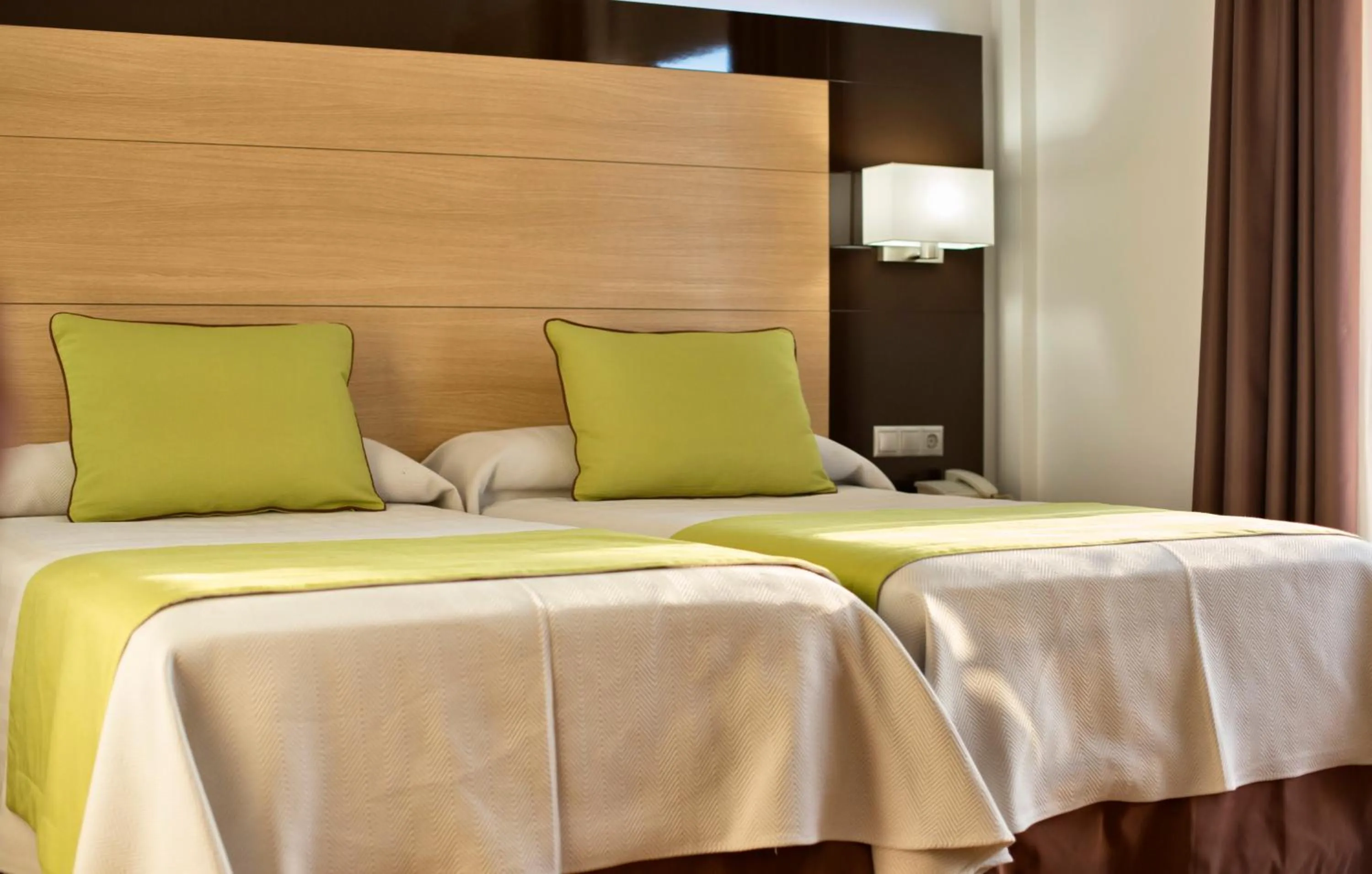 Bed in Hotel Baviera