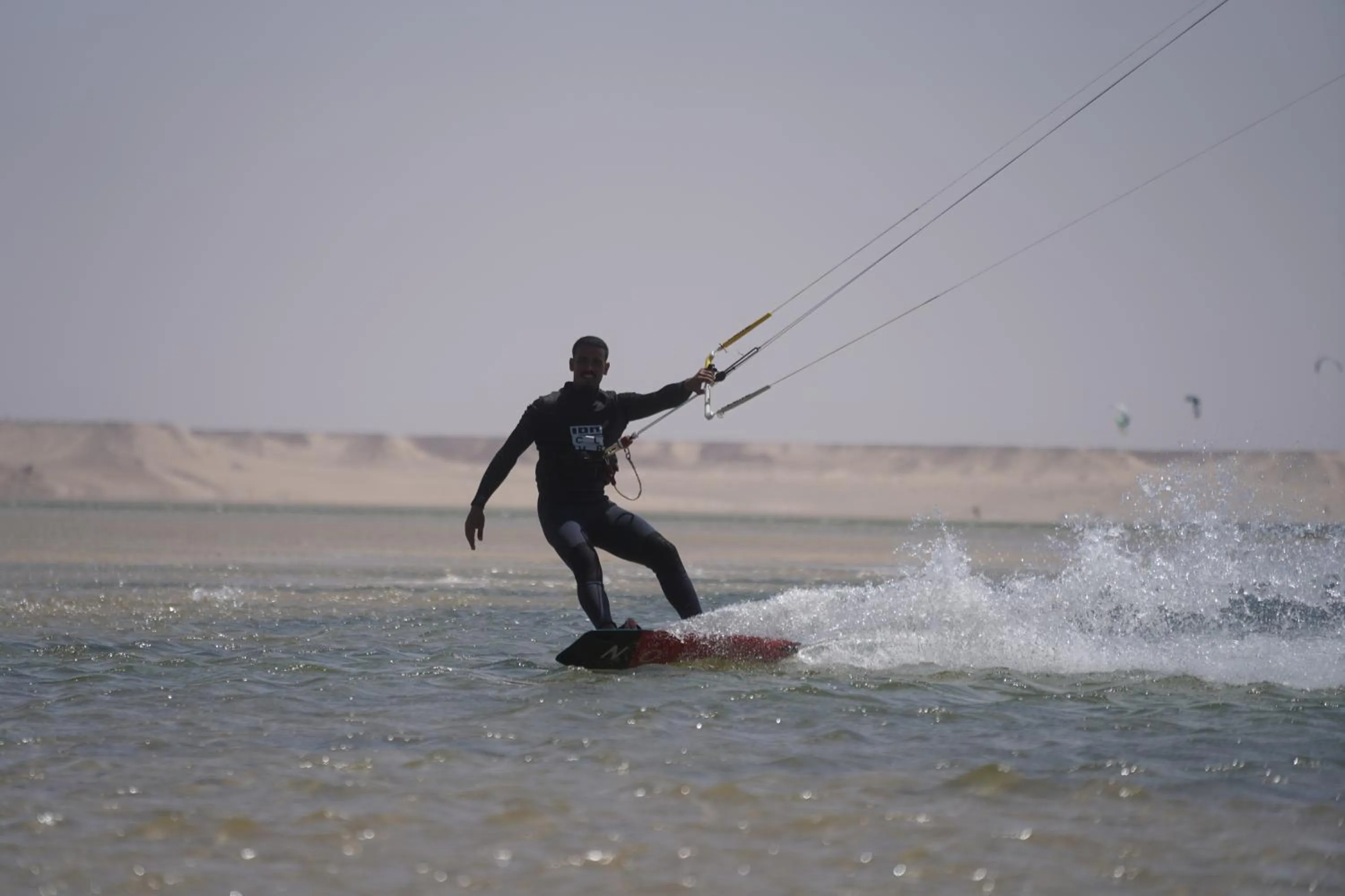 Day in Desert Sands Dakhla Lagoon View & Kitesurf Spot