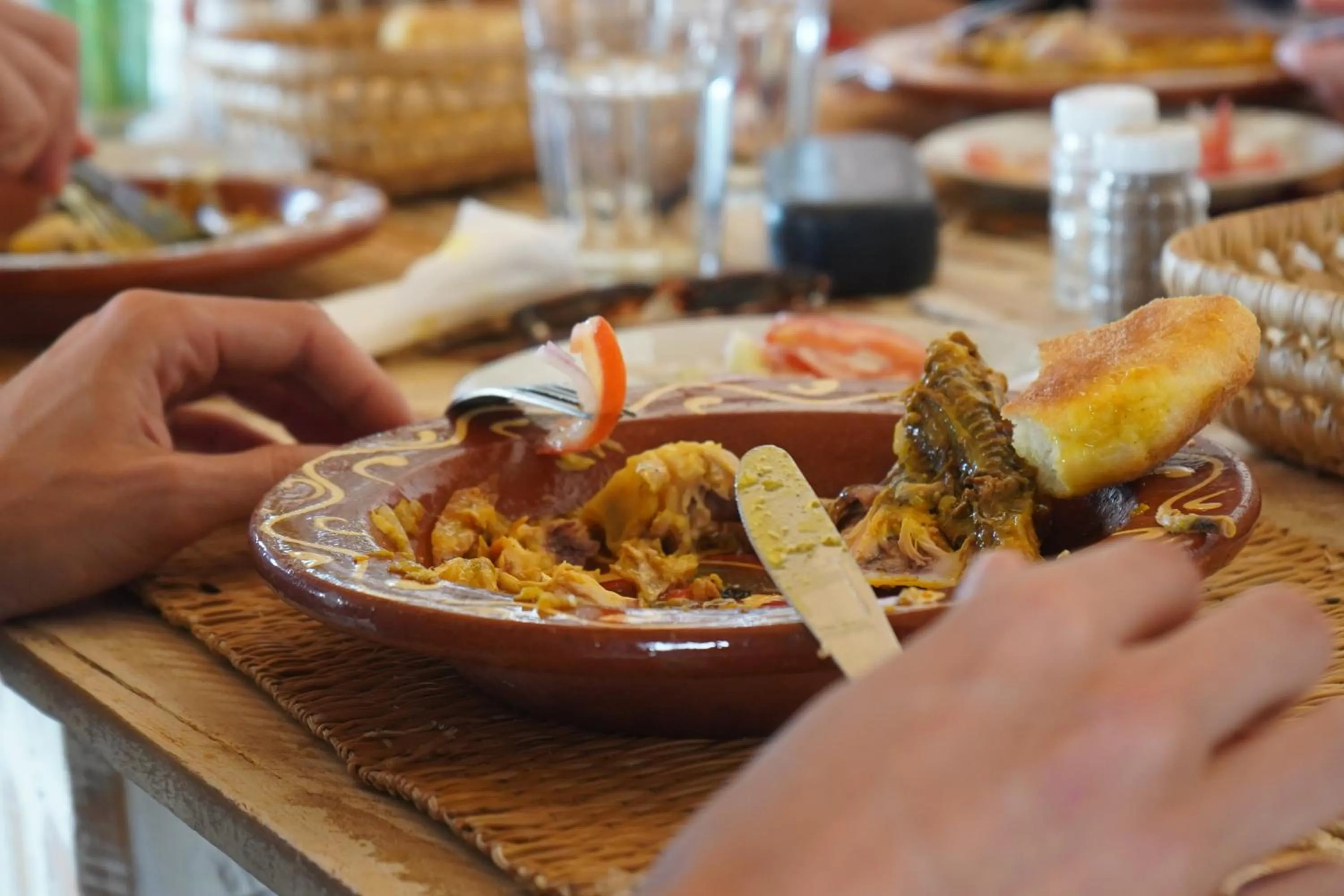 Restaurant/places to eat in Desert Sands Dakhla Lagoon View & Kitesurf Spot