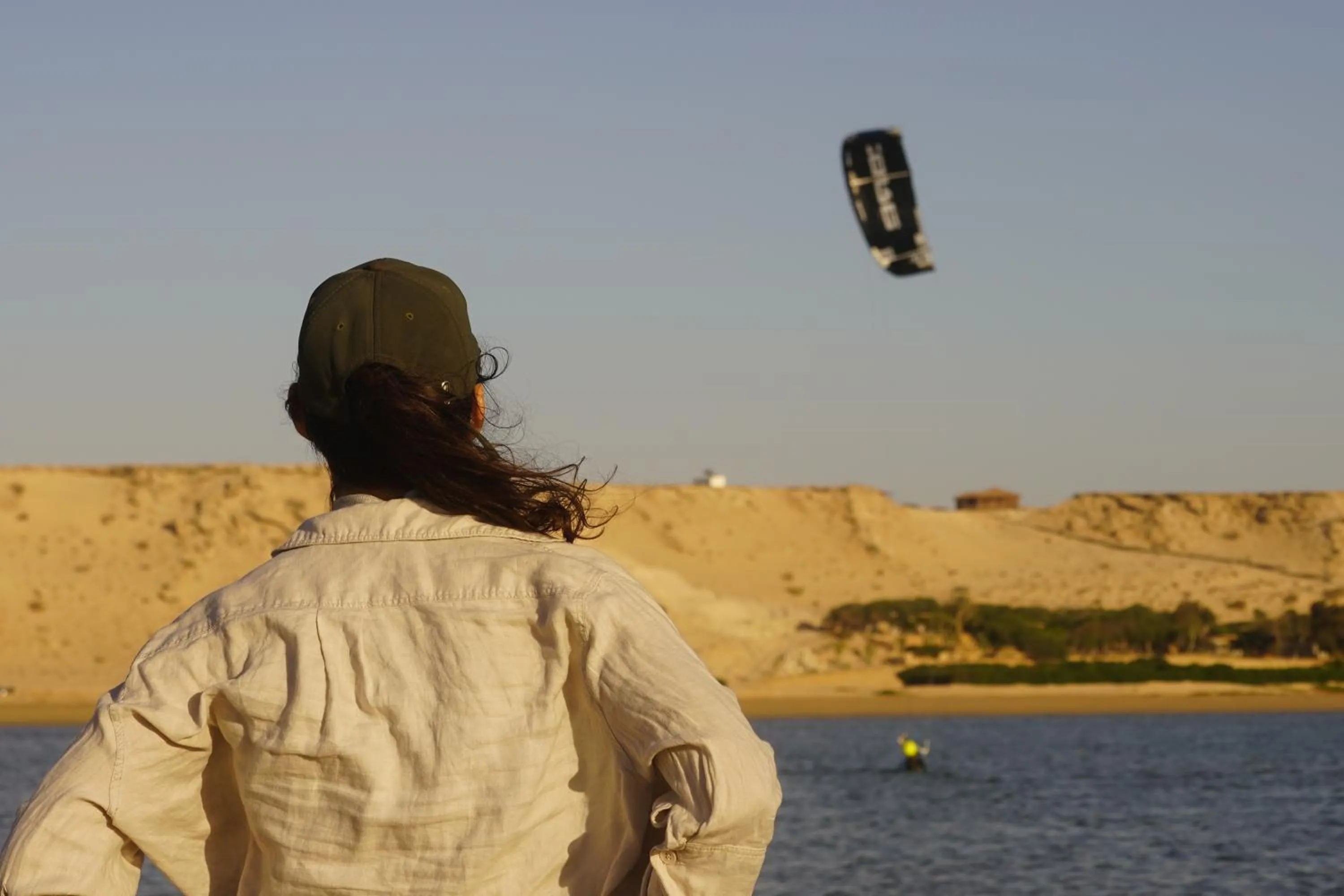 Day in Desert Sands Dakhla Lagoon View & Kitesurf Spot