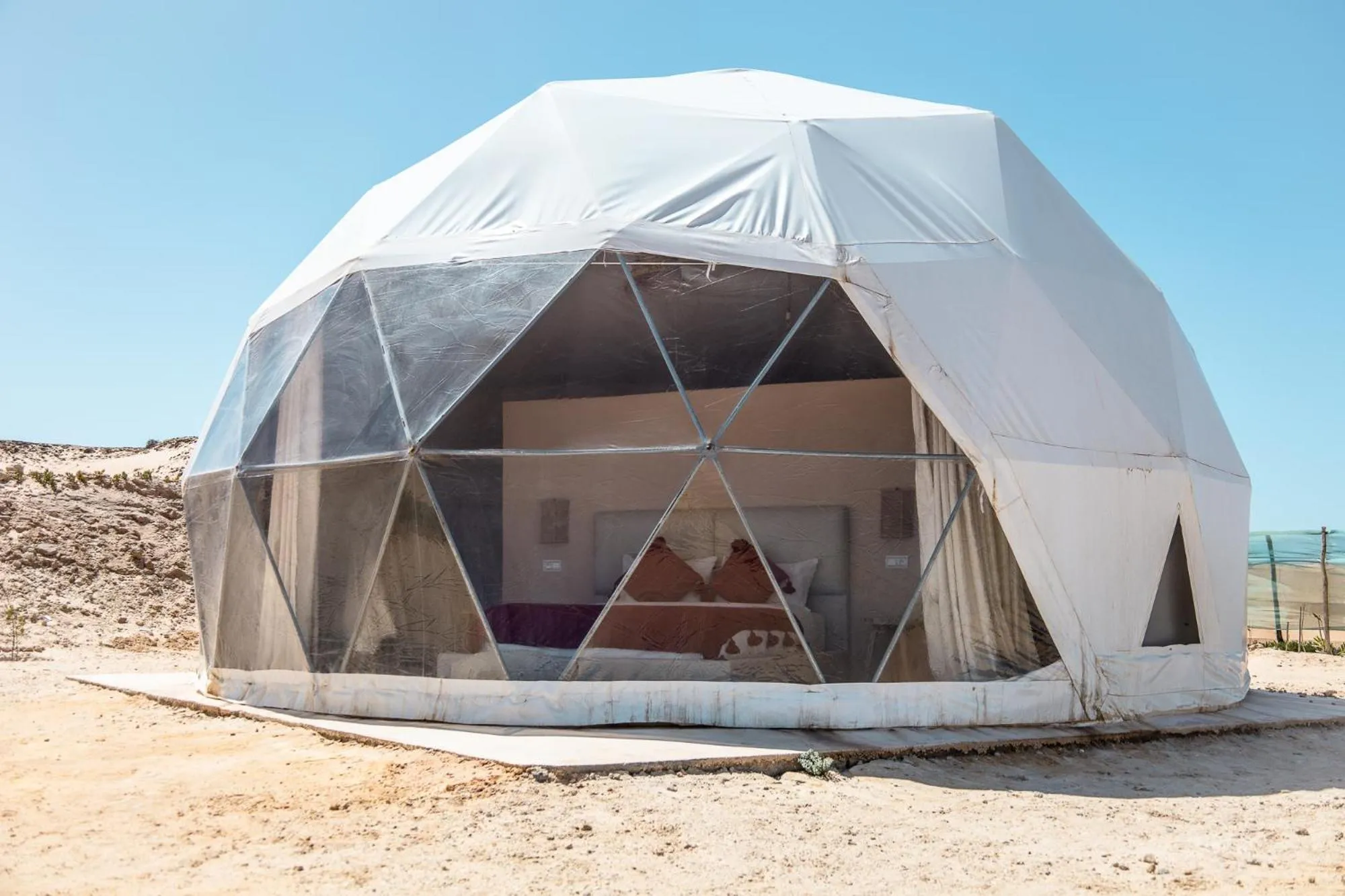 Day in Desert Sands Dakhla Lagoon View & Kitesurf Spot