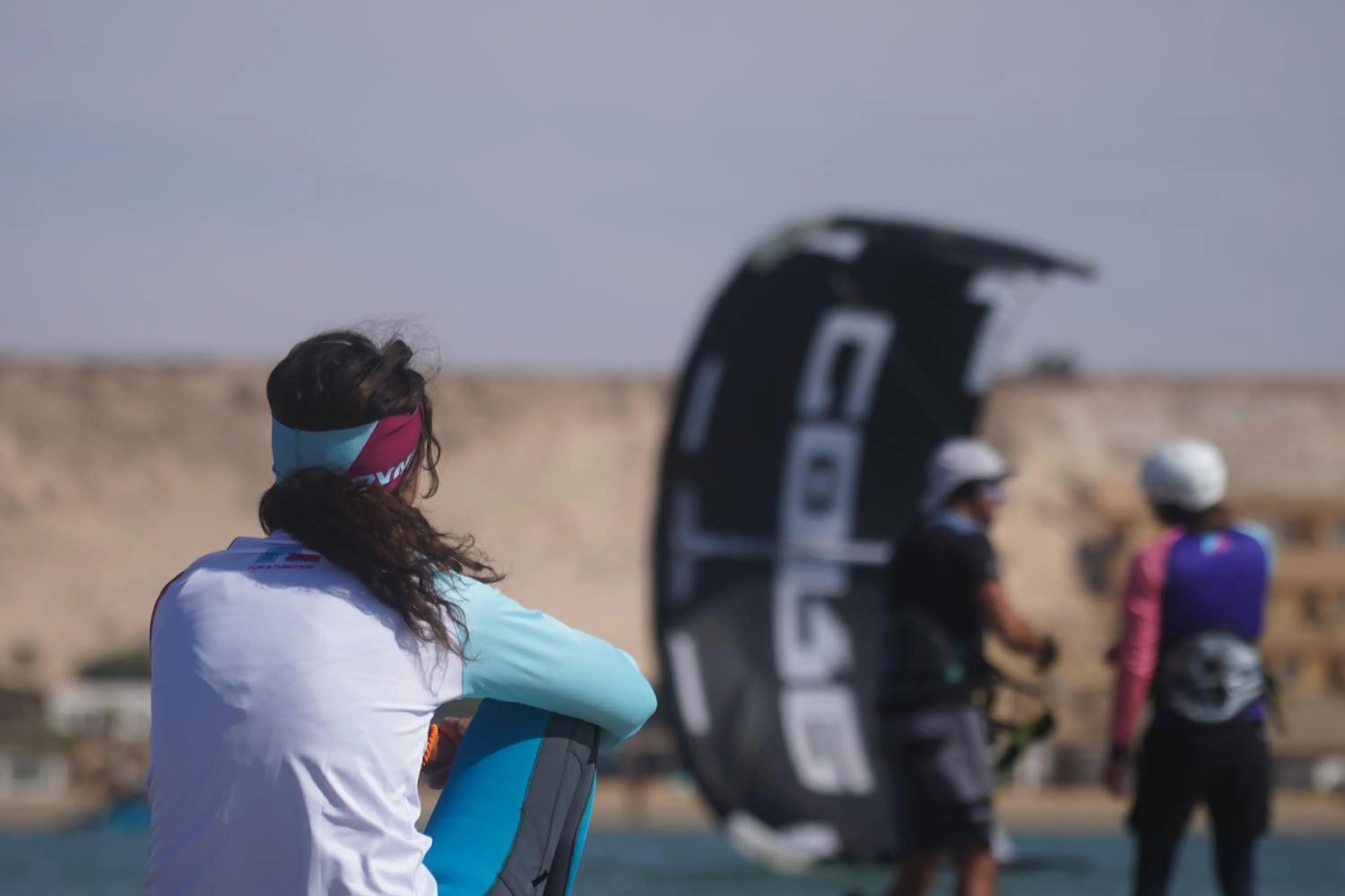 Day in Desert Sands Dakhla Lagoon View & Kitesurf Spot
