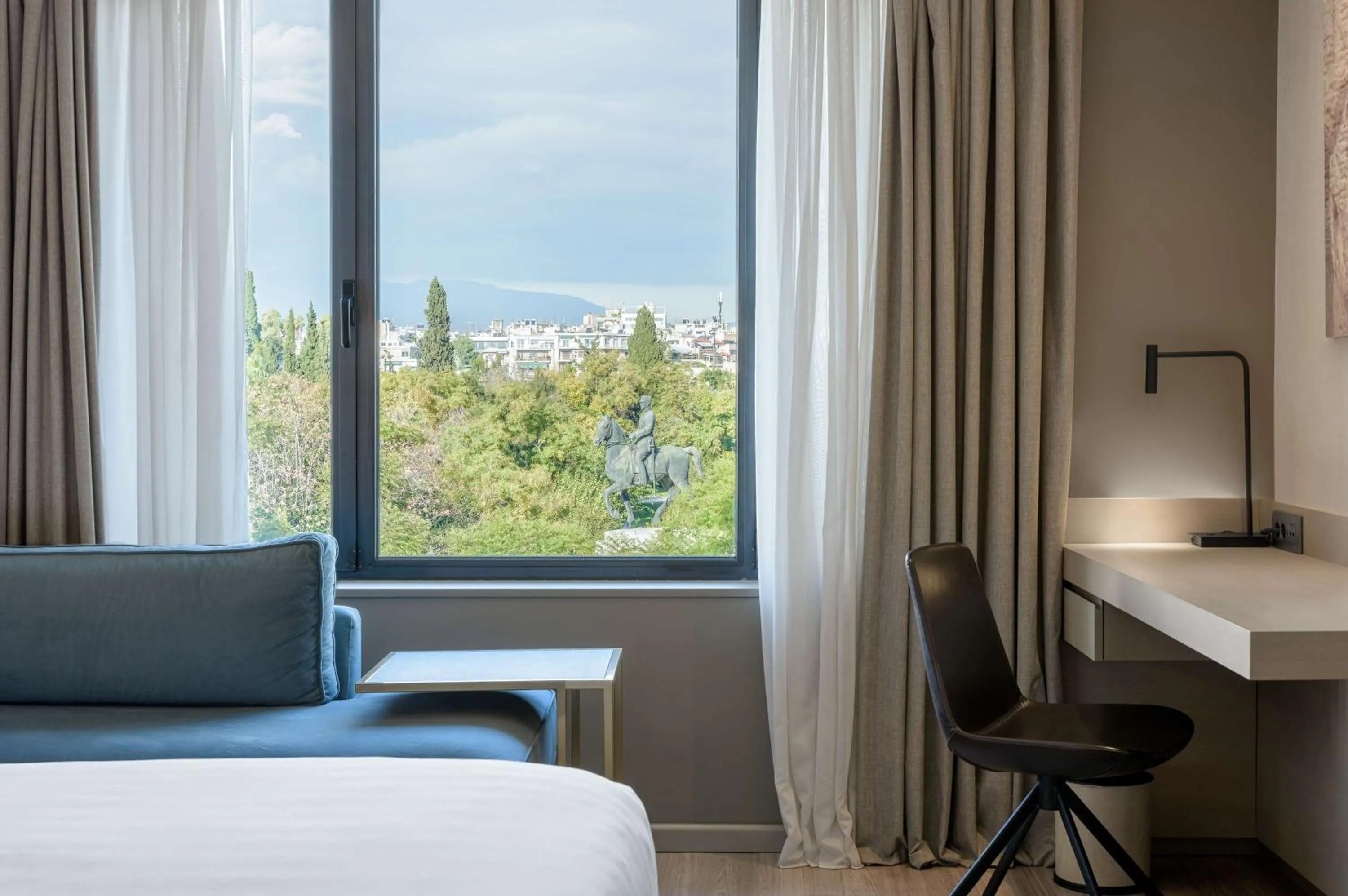 Bedroom, Bed in Radisson Blu Park Hotel Athens