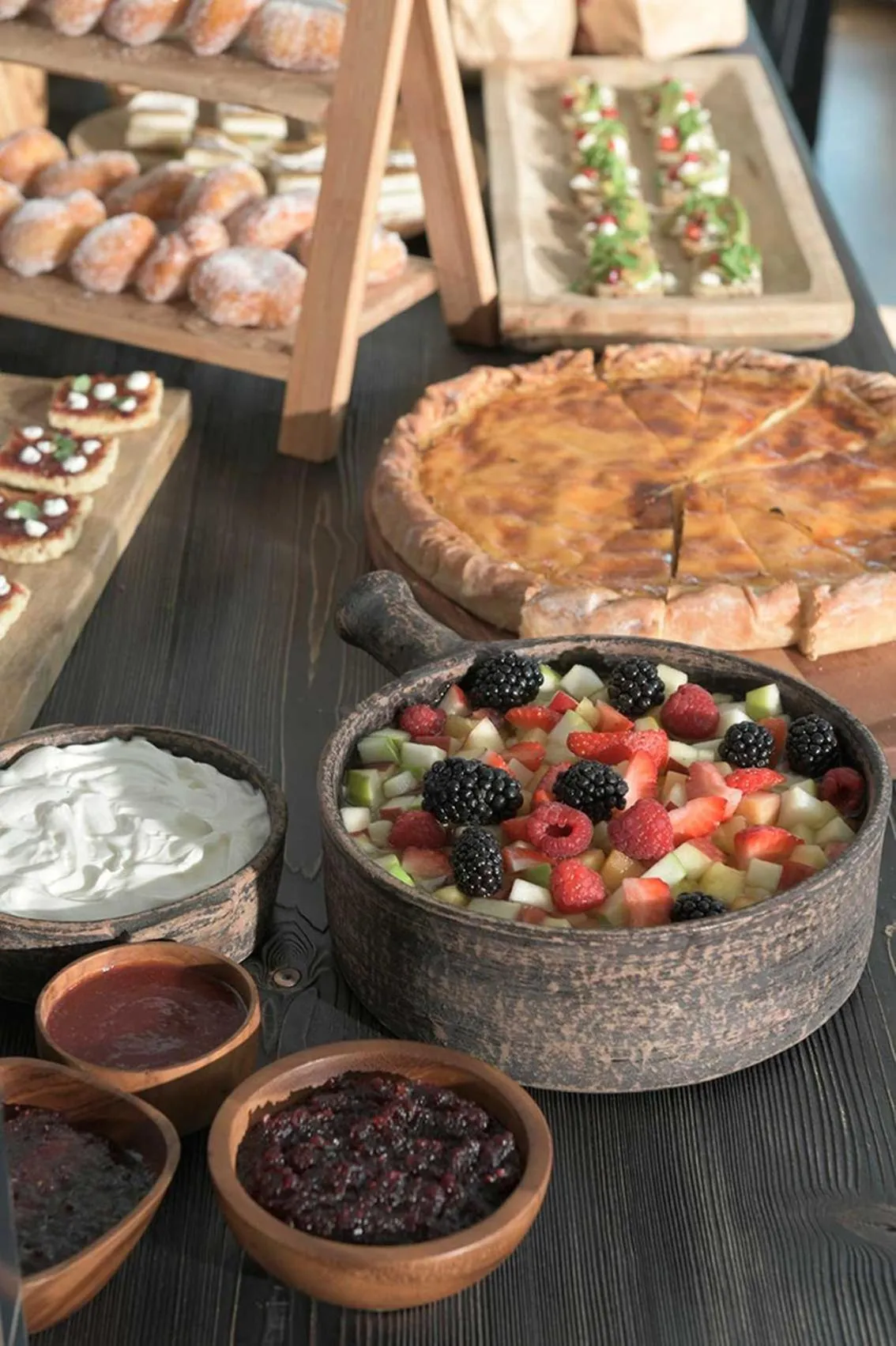 Buffet breakfast in Radisson Blu Park Hotel Athens