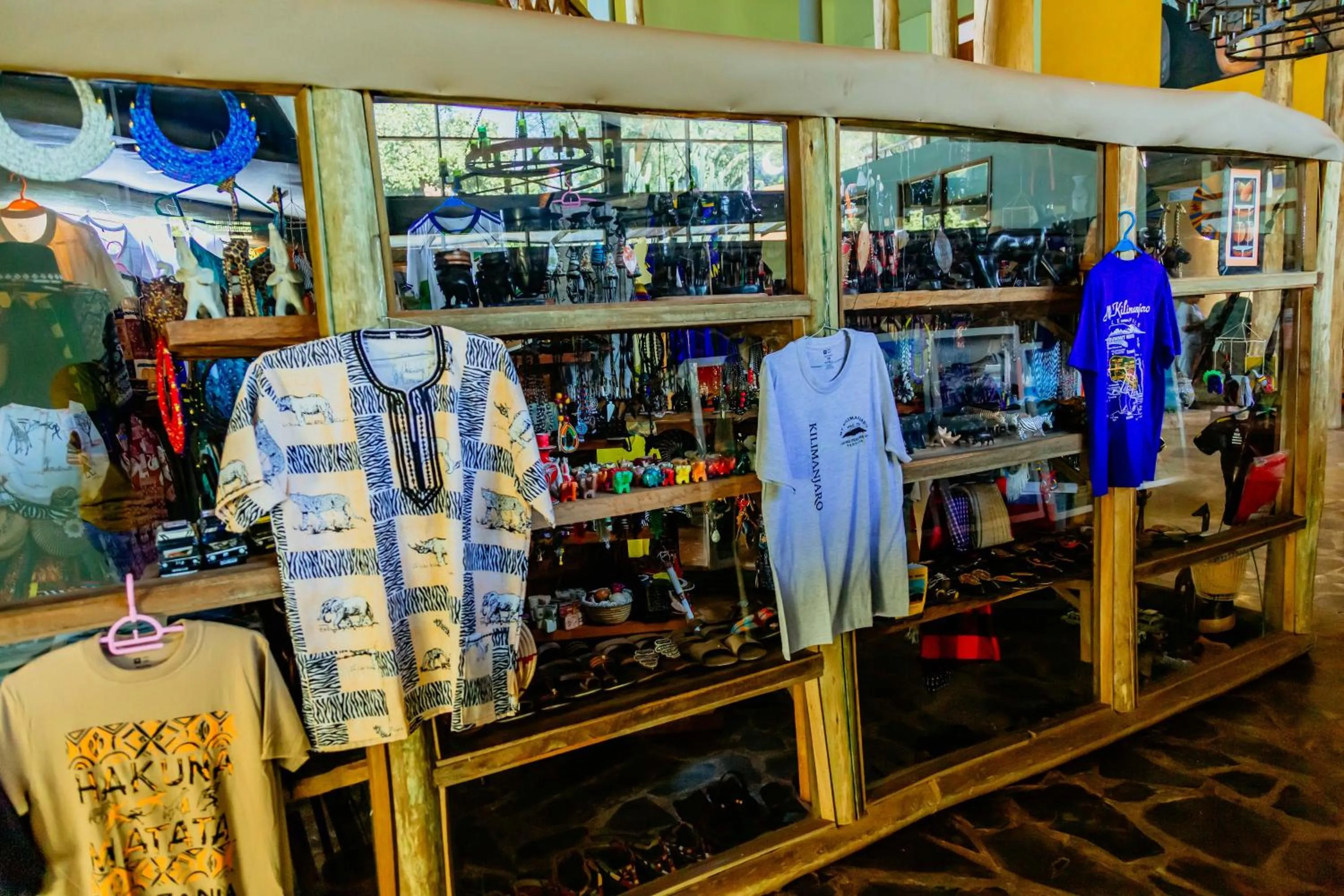 Shopping Area in Weru Weru River Lodge