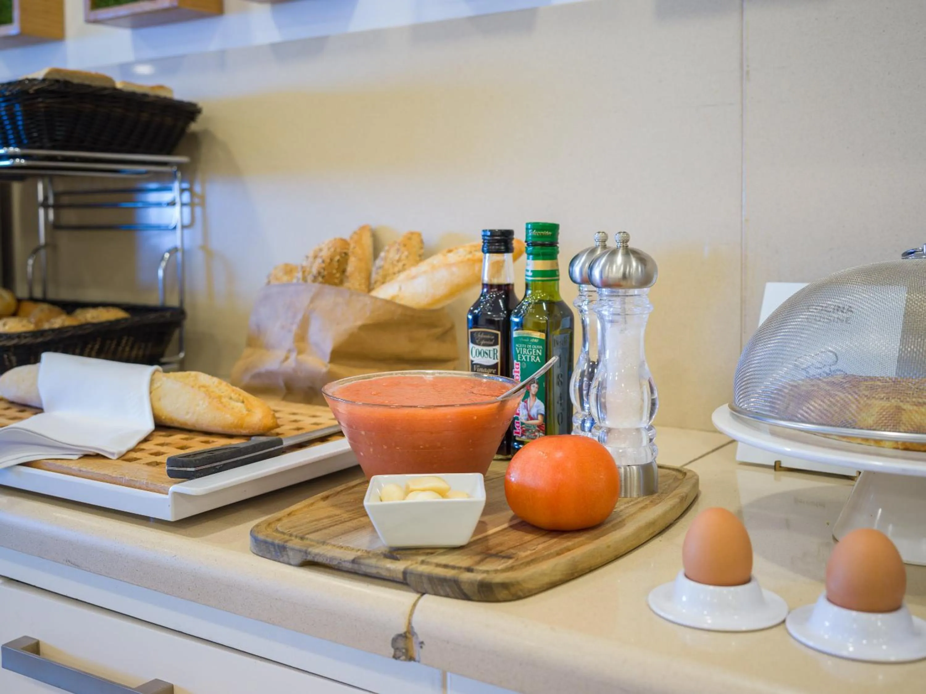 Breakfast in Sercotel Hotel Parque