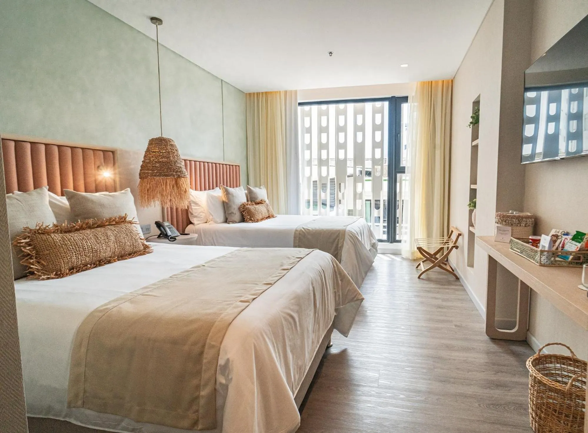 Bed in Nattivo Collection Hotel