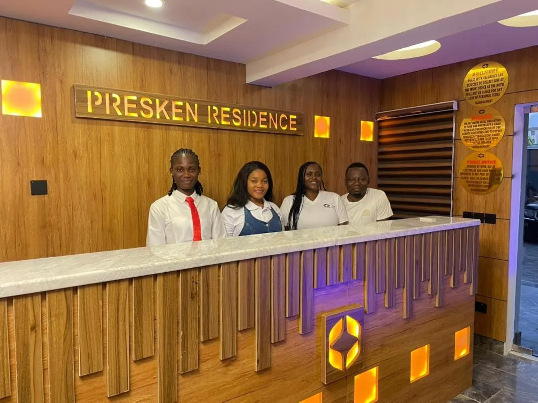 Staff in Presken Hotel Residence, GRA Ikeja, Lagos