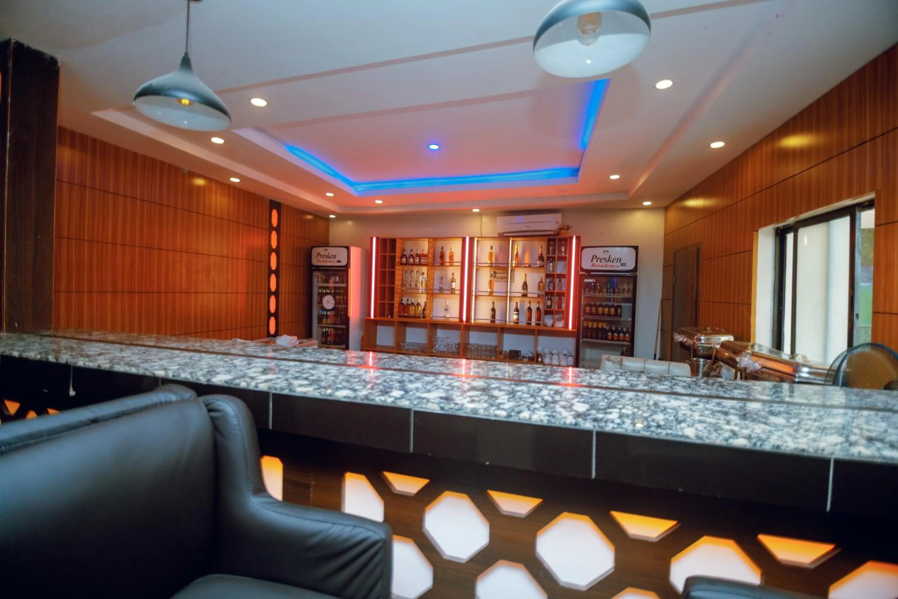 Lounge or bar in Presken Hotel Residence, GRA Ikeja, Lagos