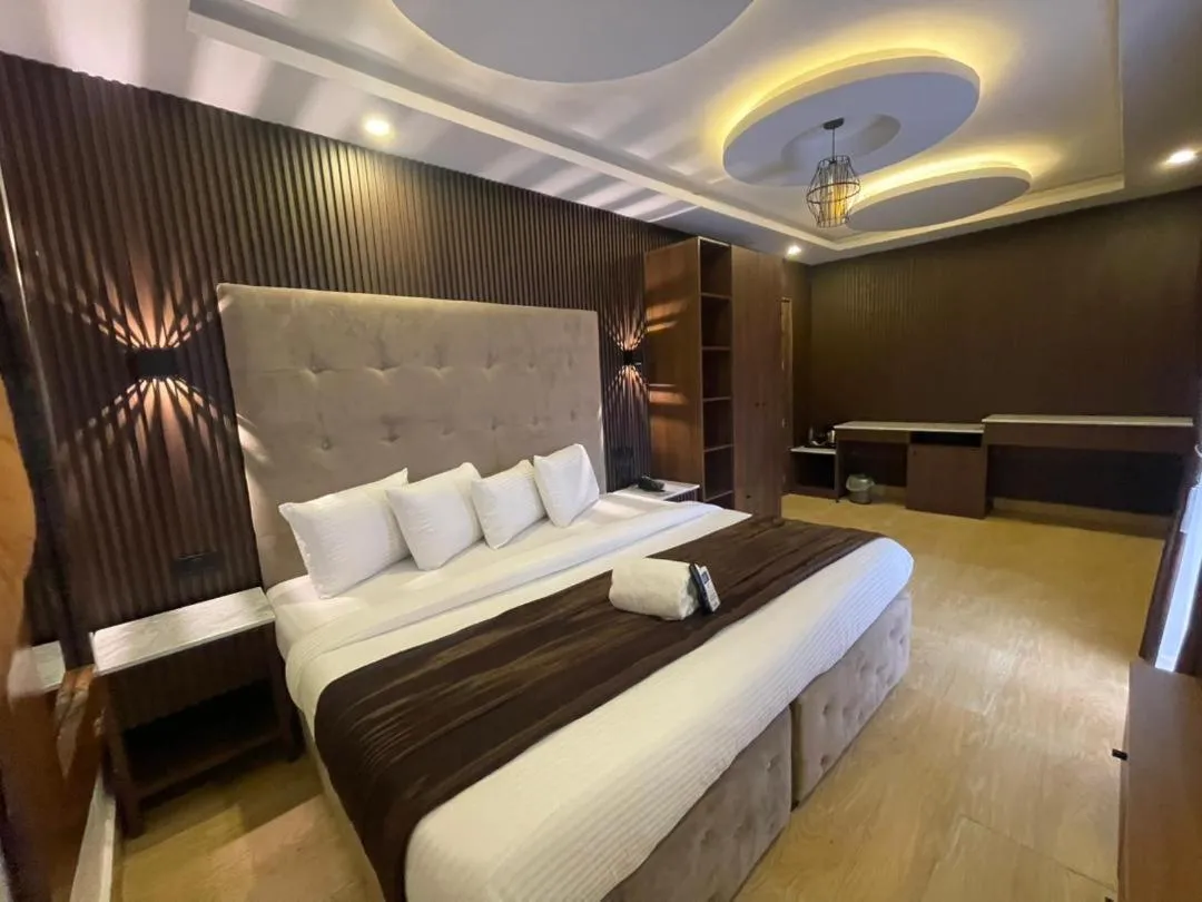 Bed in Presken Hotel Residence, GRA Ikeja, Lagos