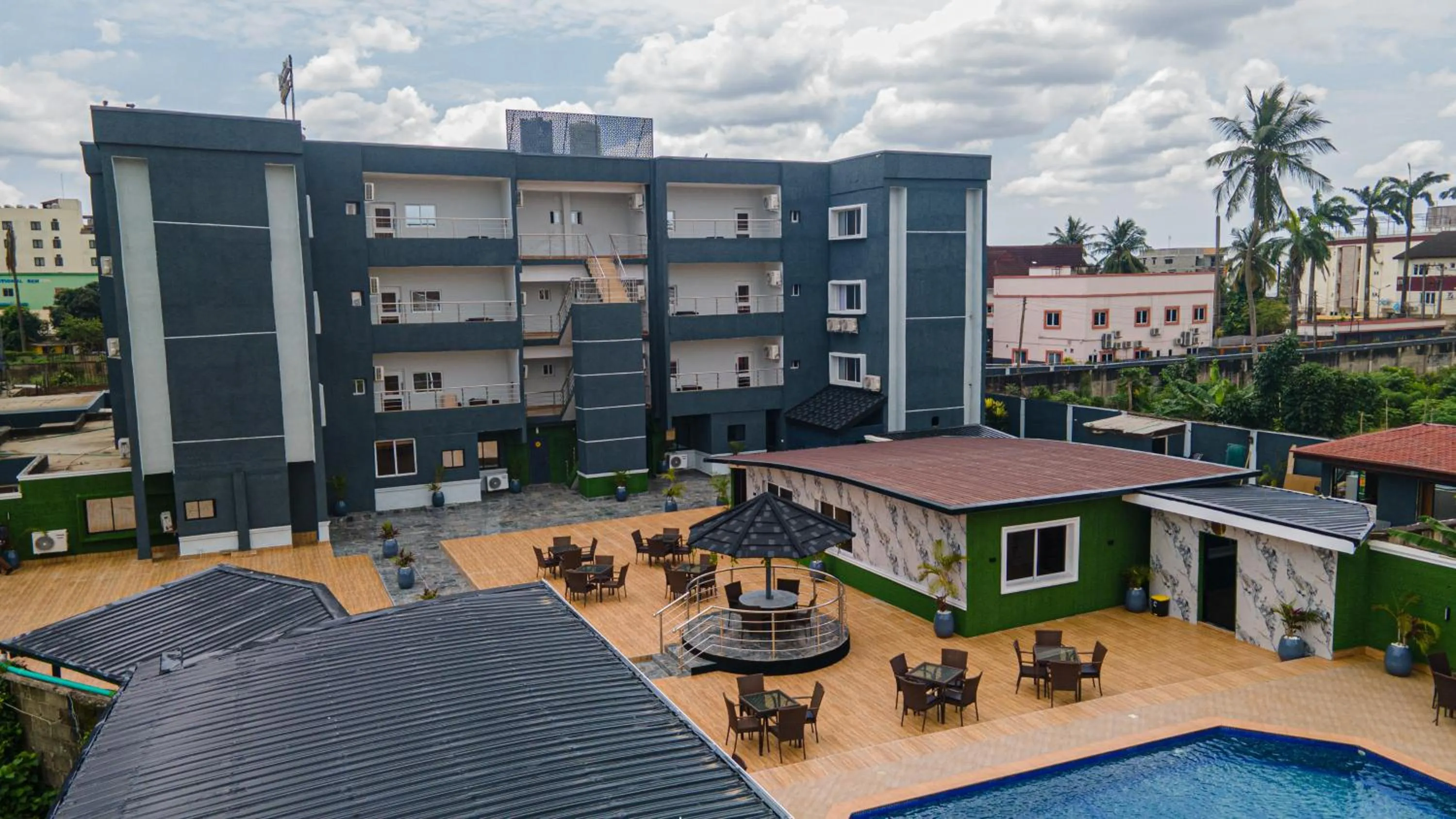 Property building in Presken Hotel Residence, GRA Ikeja, Lagos
