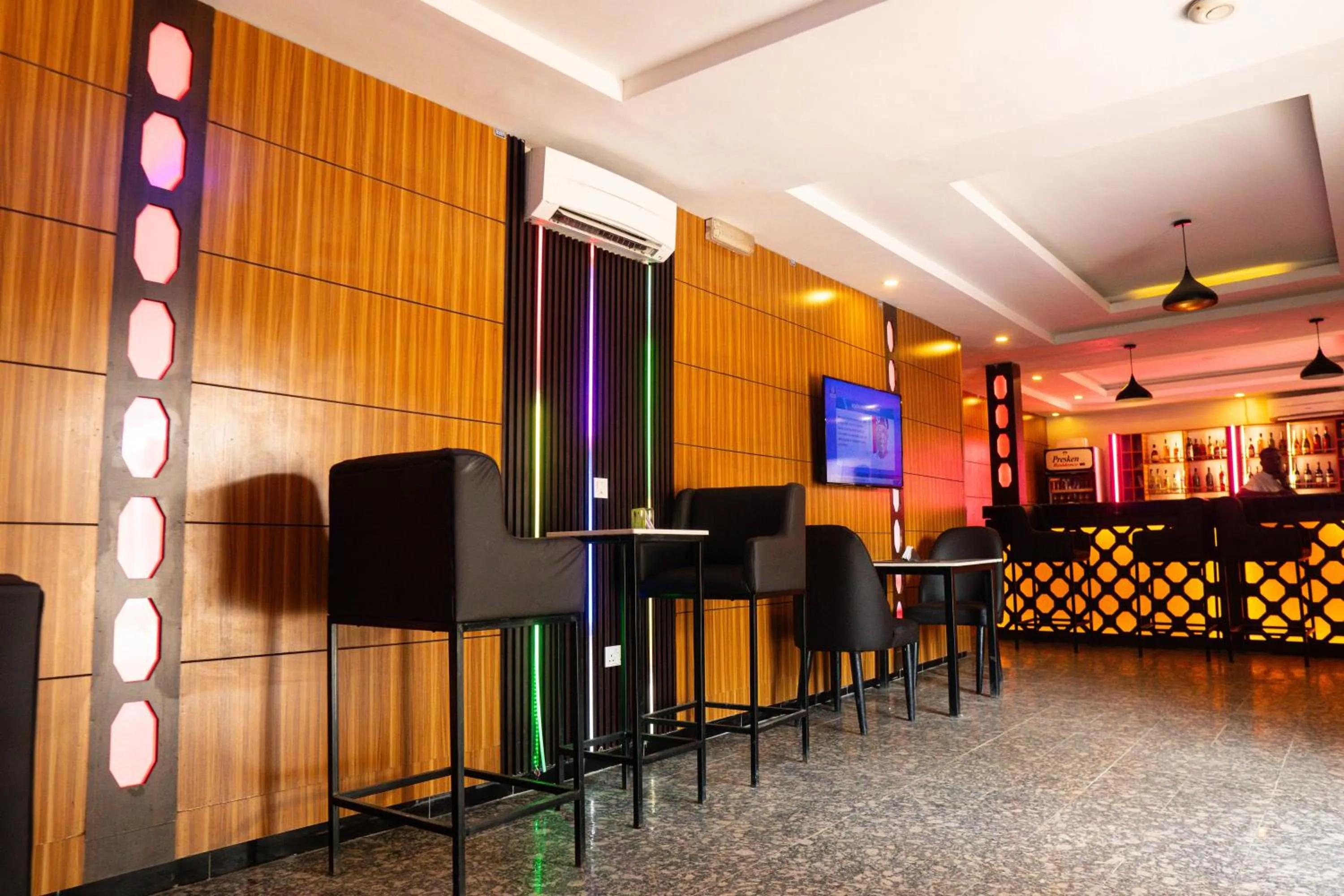 Lounge or bar in Presken Hotel Residence, GRA Ikeja, Lagos