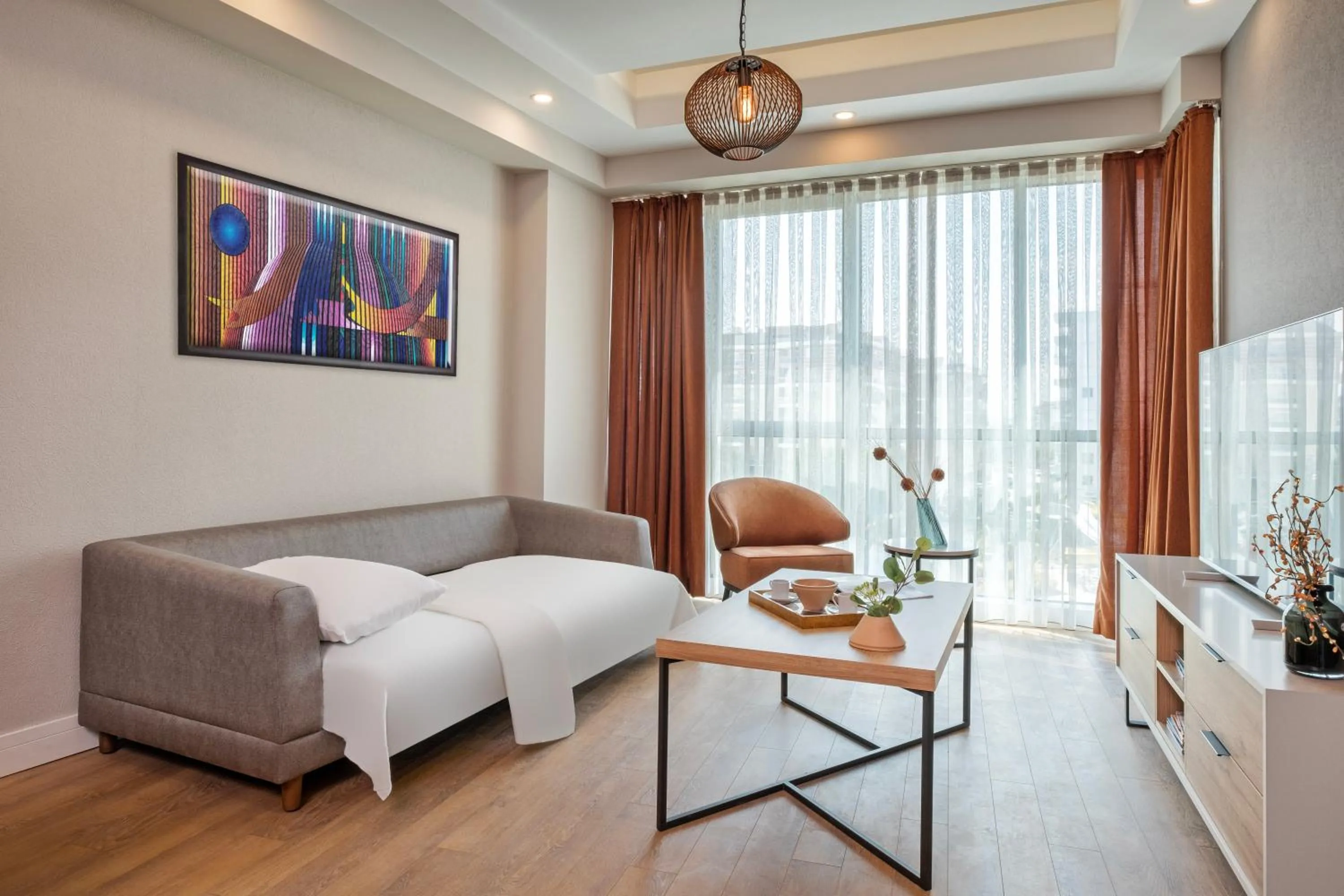 Bed in Sirius Town Residence and Spa