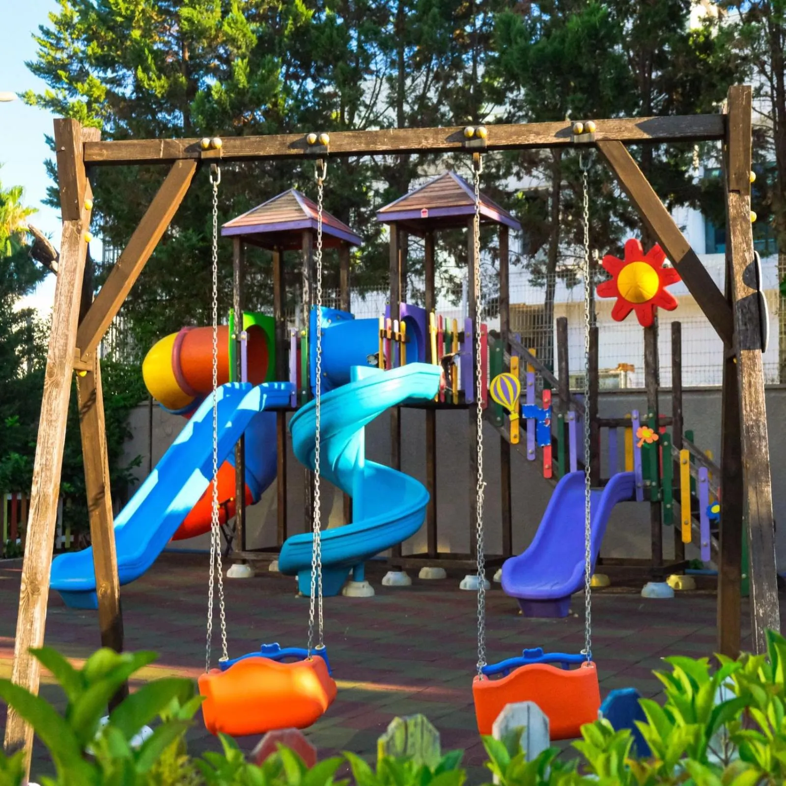 Children play ground in Sirius Town Residence and Spa