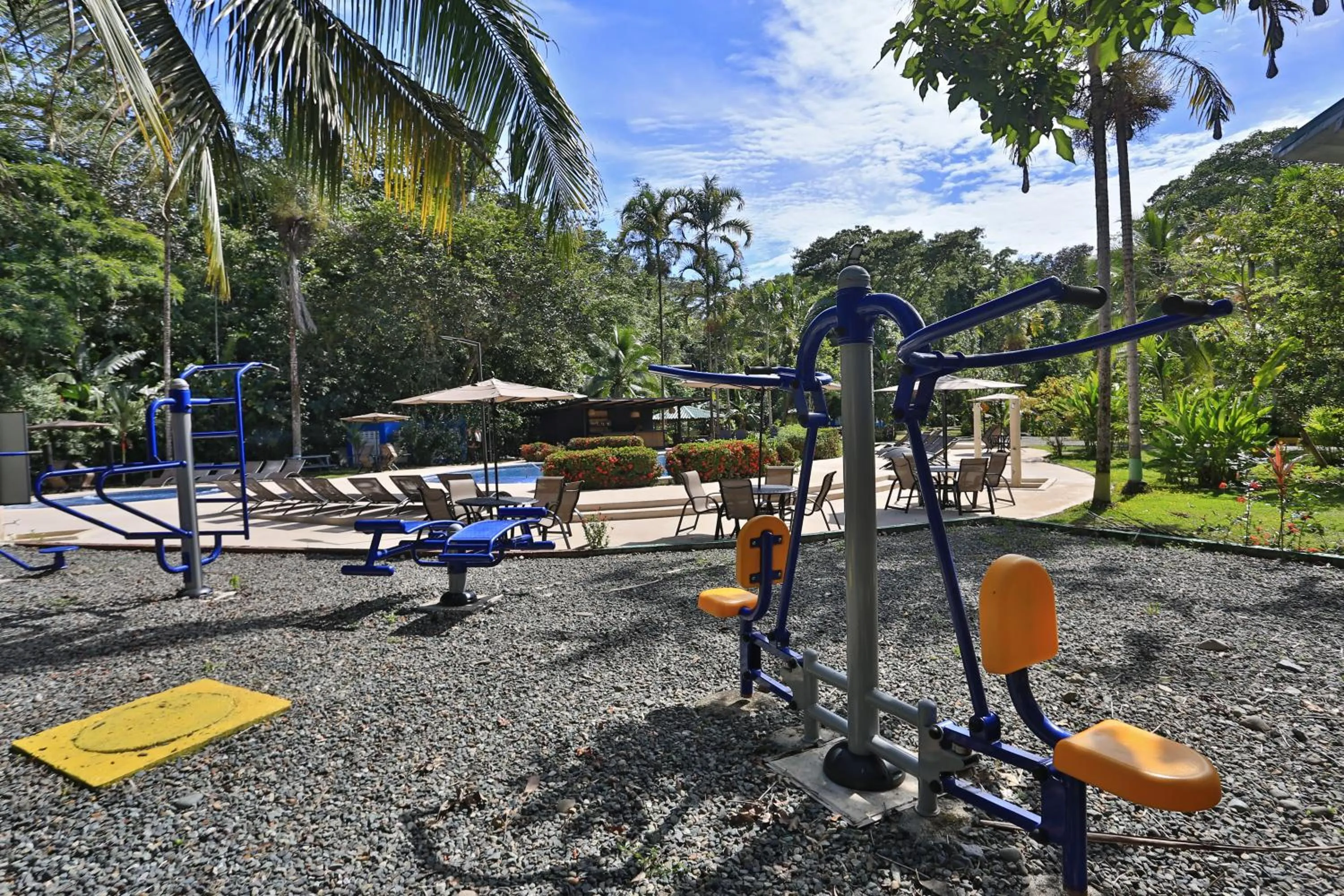 Fitness centre/facilities in Manzanillo Caribbean Resort