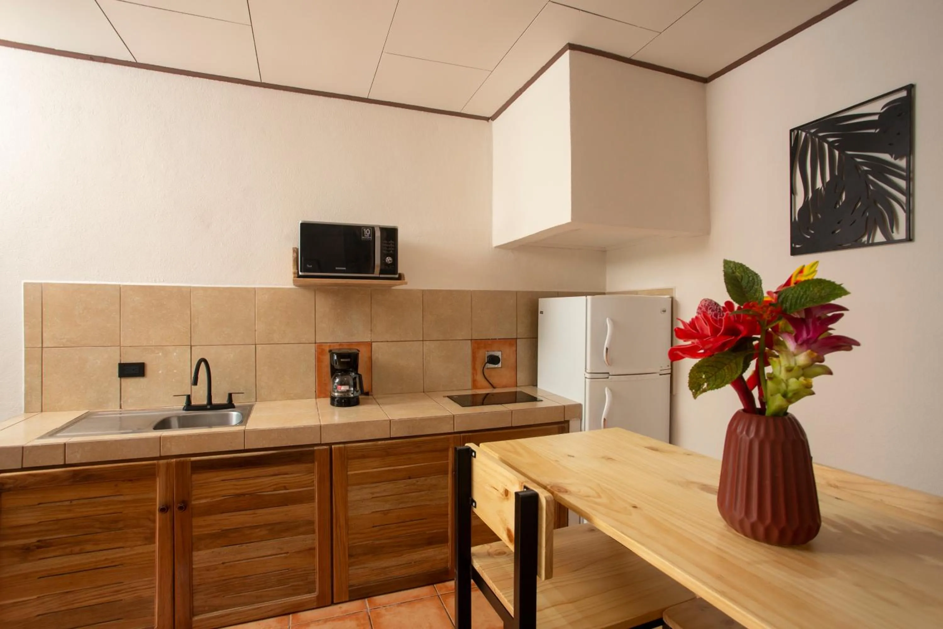 Kitchen or kitchenette in Manzanillo Caribbean Resort