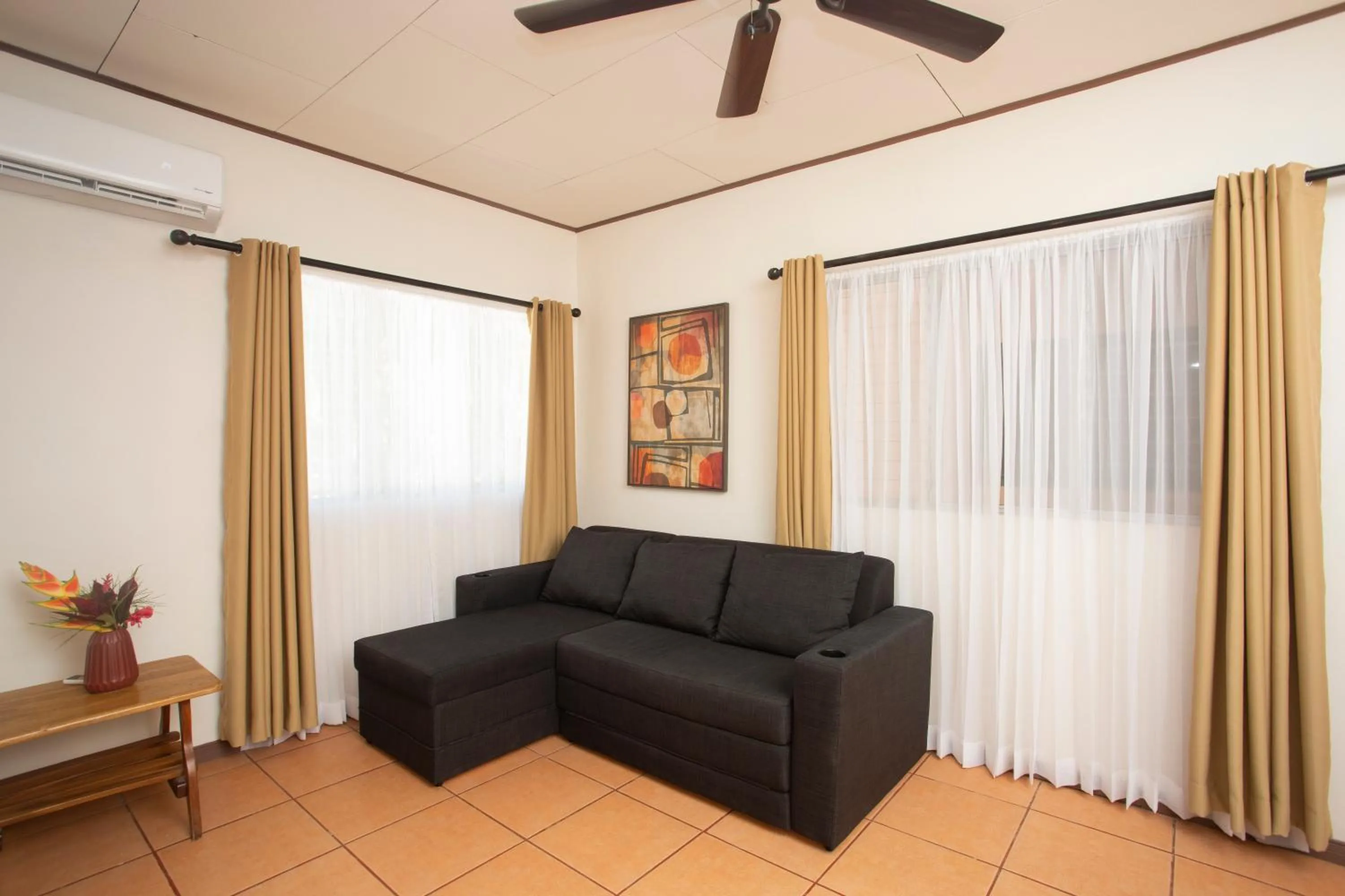 Living room in Manzanillo Caribbean Resort