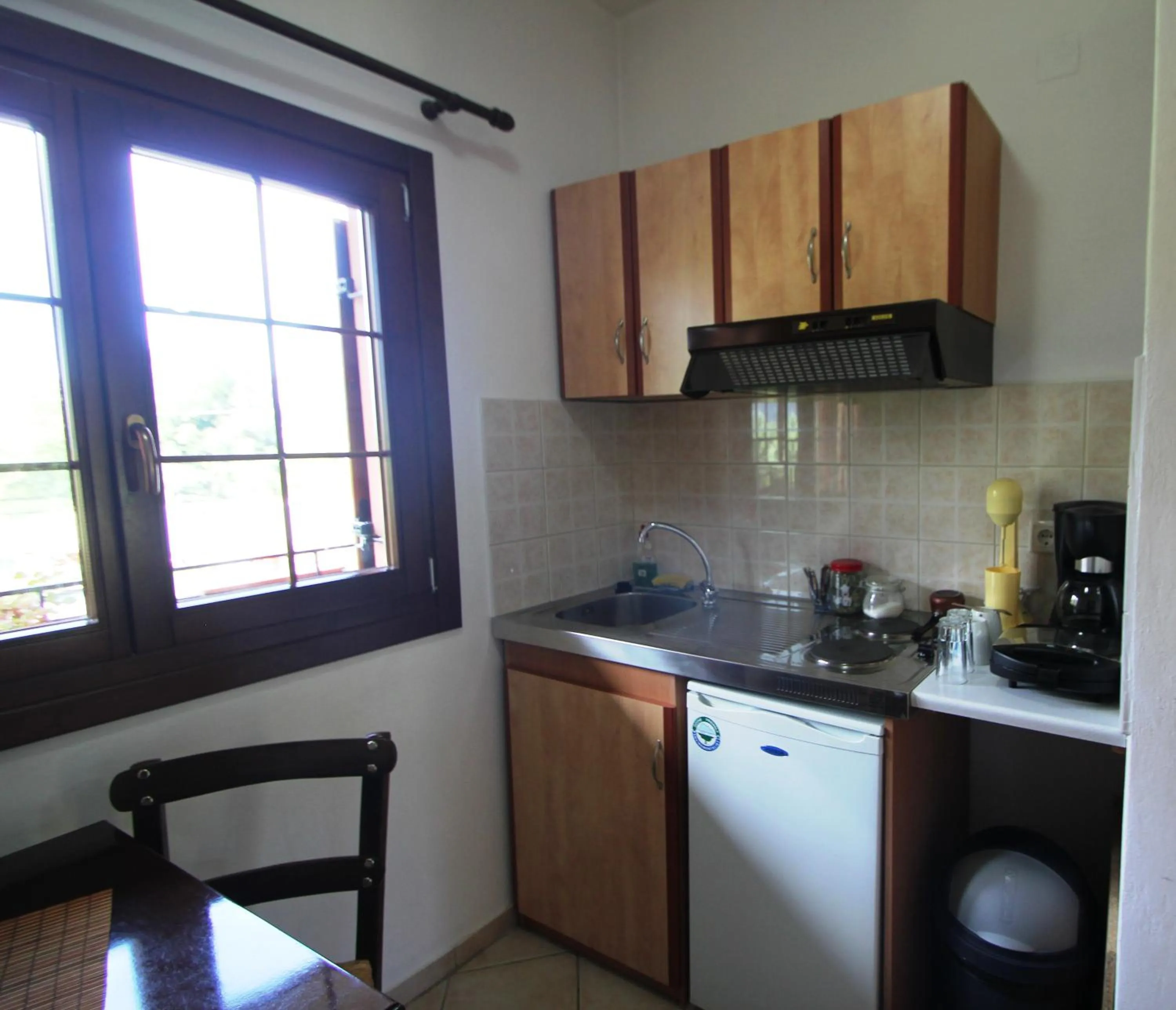 Kitchen or kitchenette in Artemis Apartments