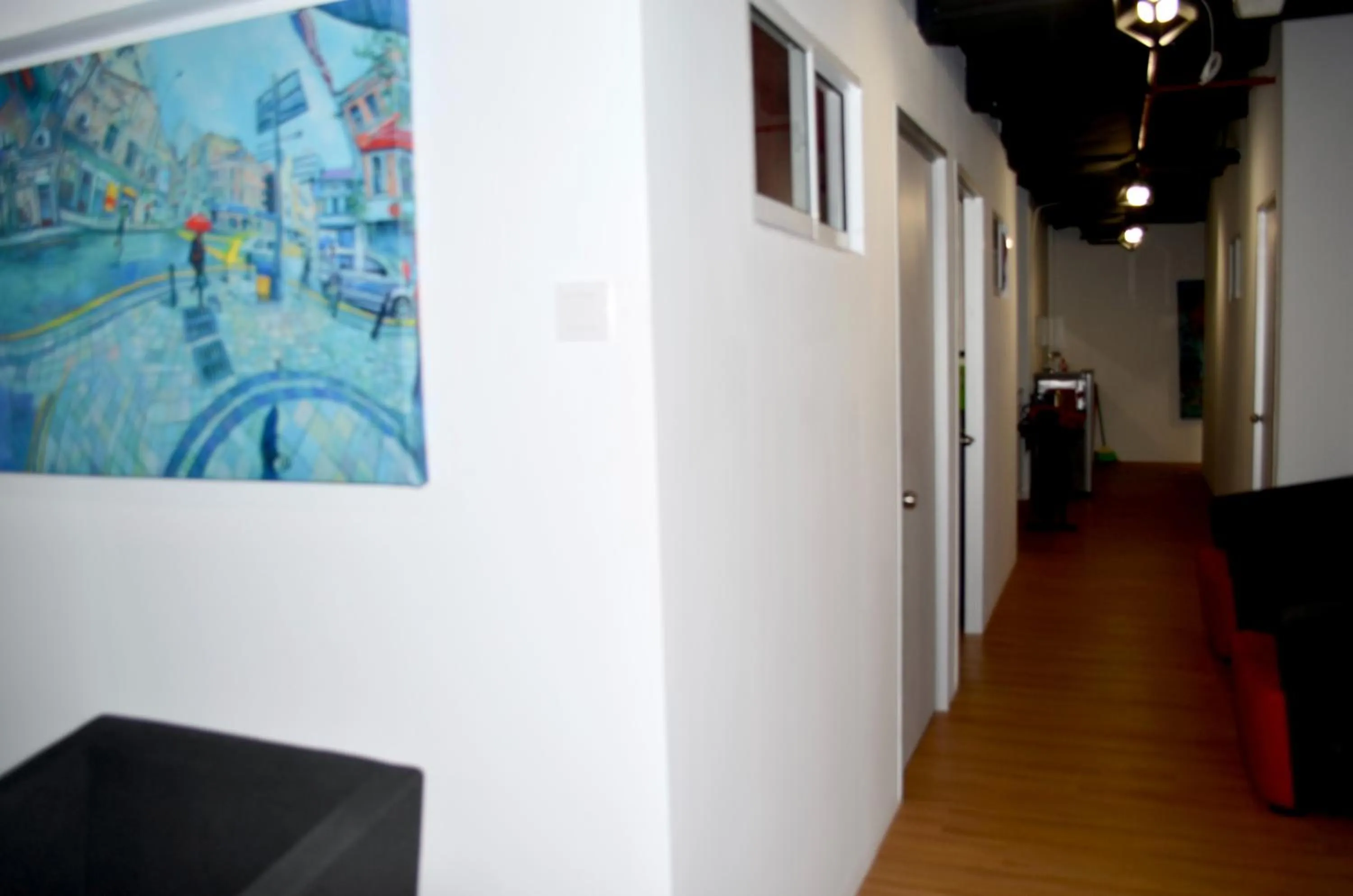 Seating area in RED ROOM Kuala Lumpur