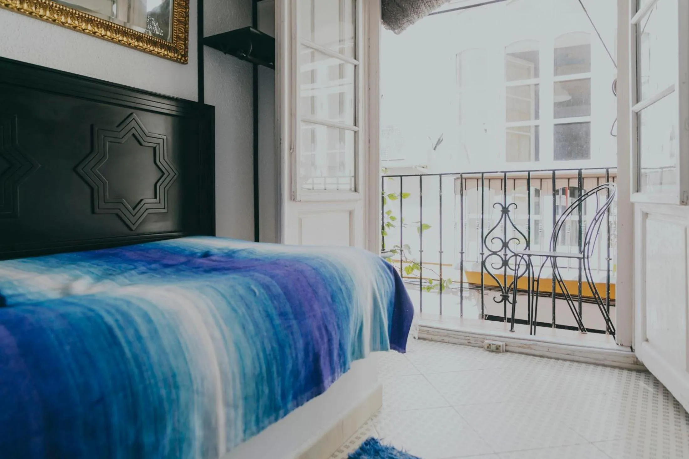 Balcony/Terrace, Bed in El Riad Andaluz