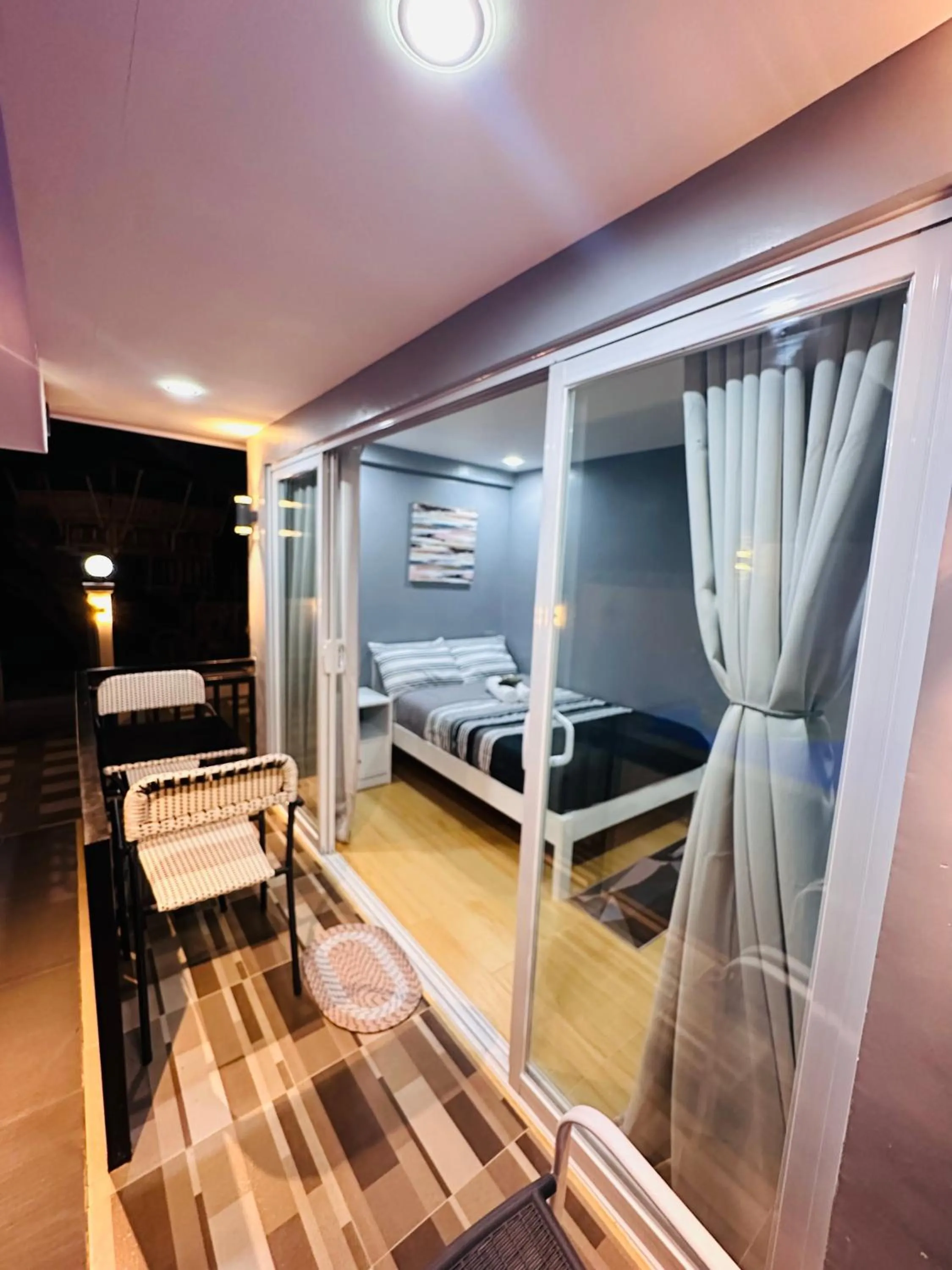 Bed in D' Beach Resort