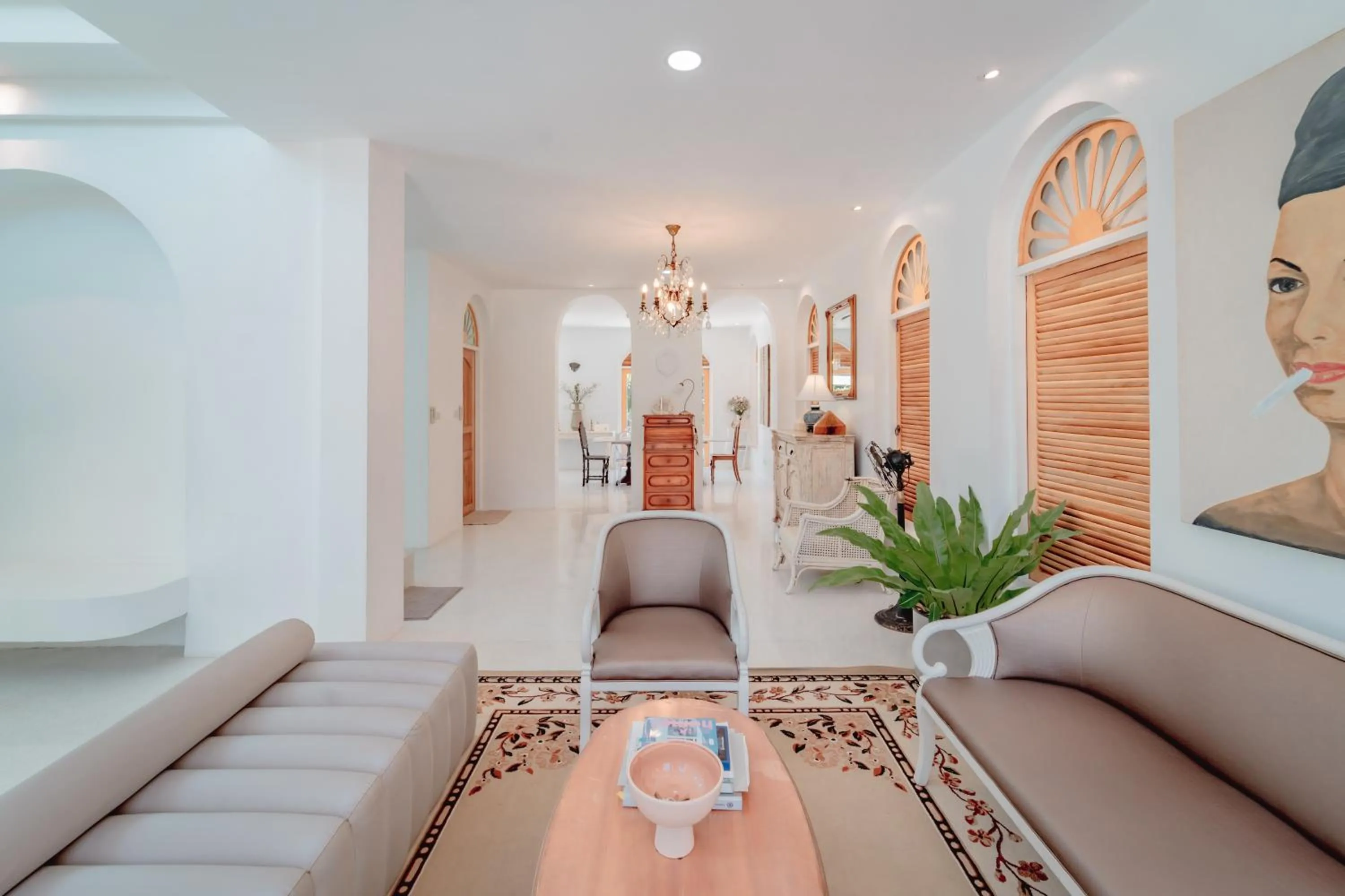 Decorative detail in Arpo Pool Villa Riverside Bangkok